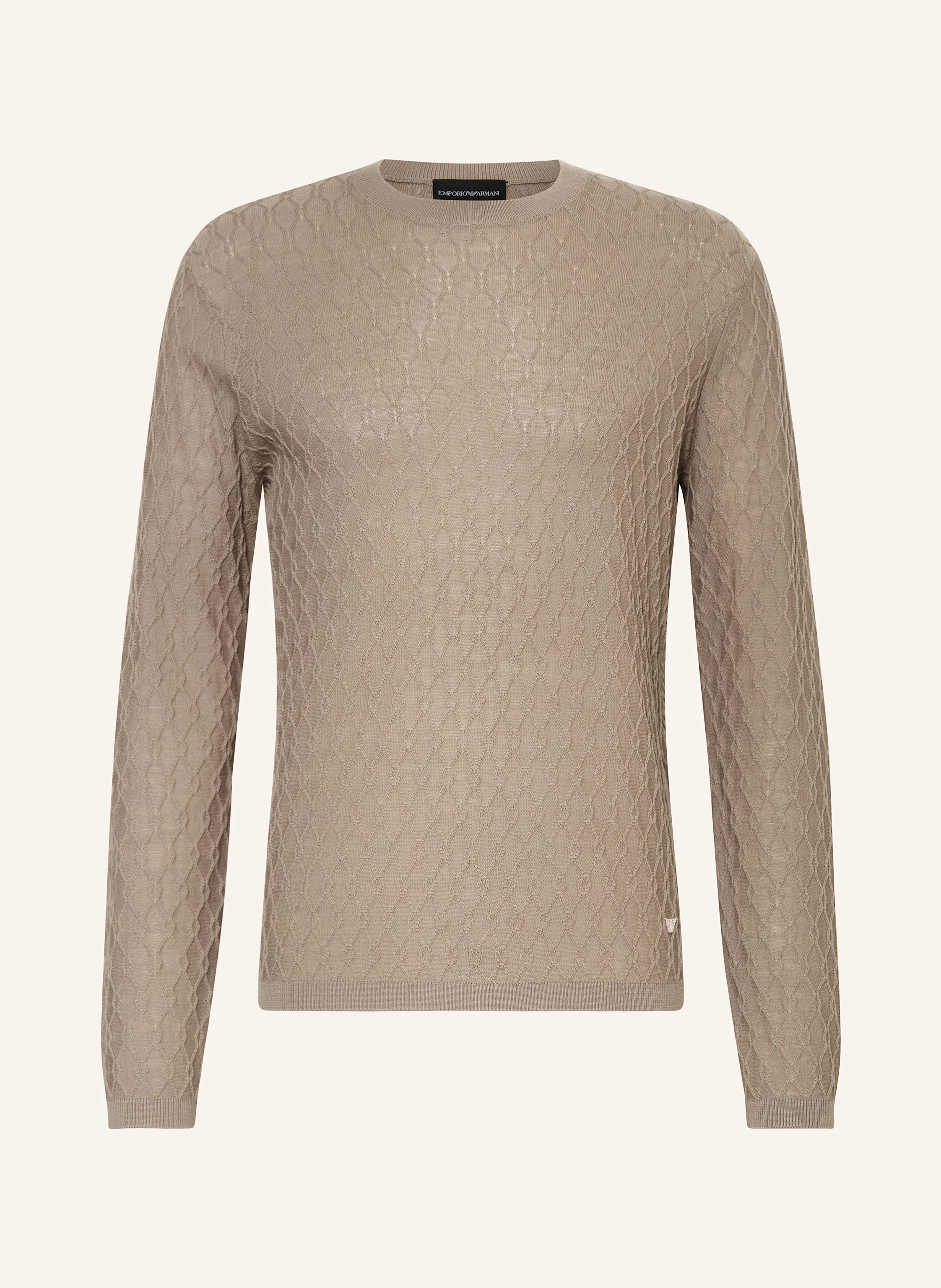 EMPORIO ARMANI Pullover in taupe