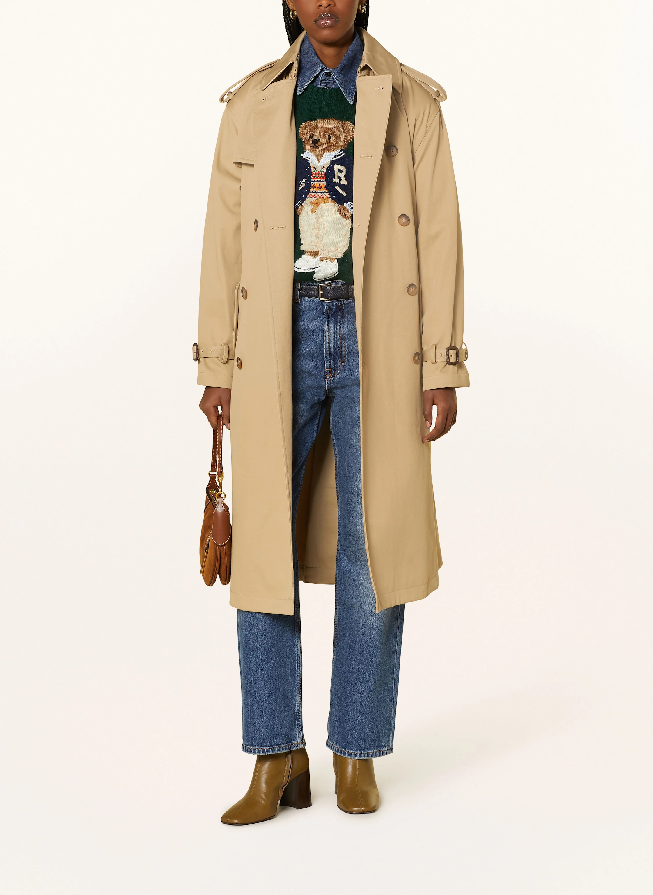 POLO RALPH LAUREN Trench coat in beige