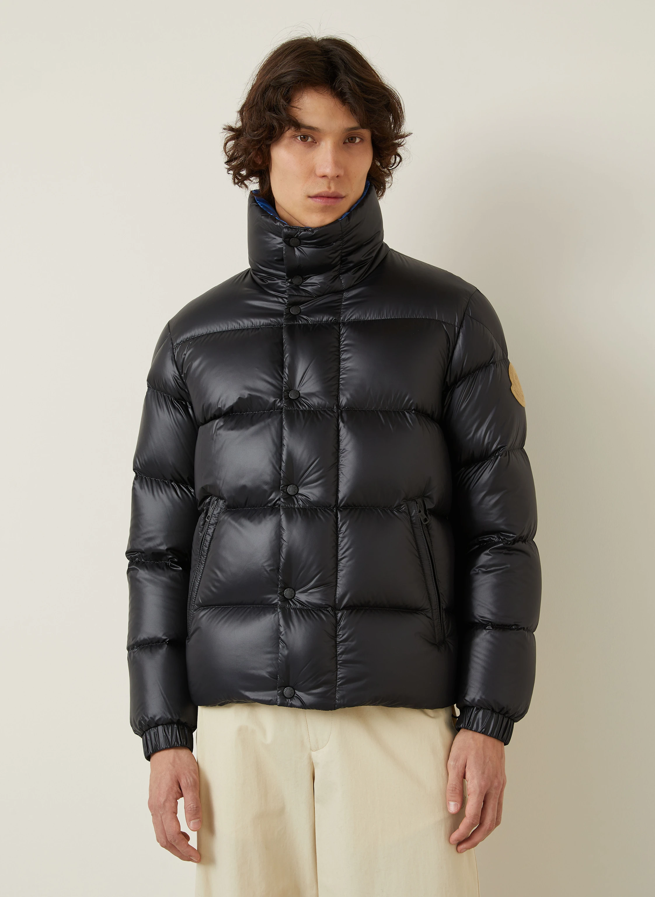 Puffer Jacket Dervaux Moncler Black MONCLER Down Jacket DERVOX In