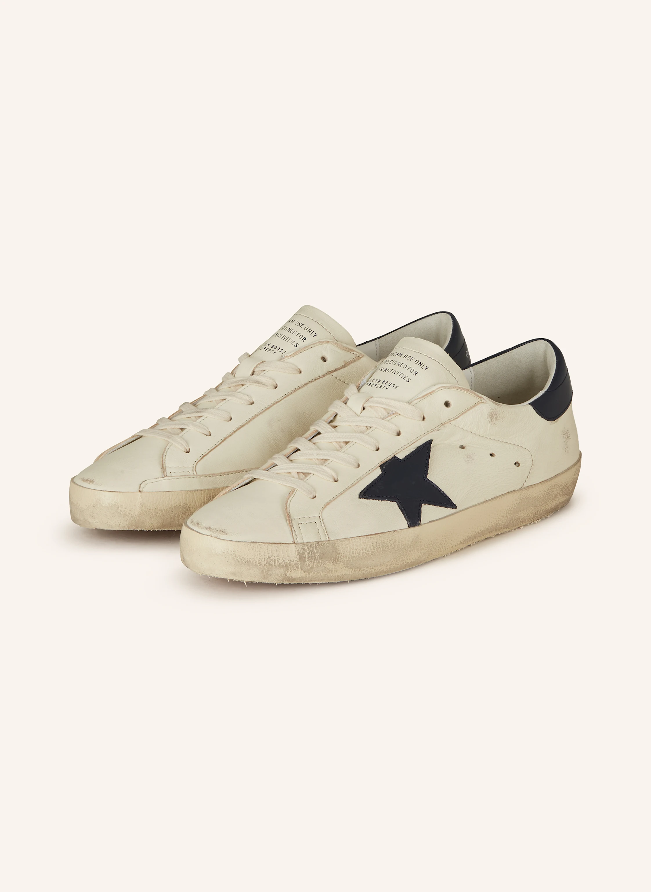 GOLDEN GOOSE Sneakers SUPER-STAR in cream