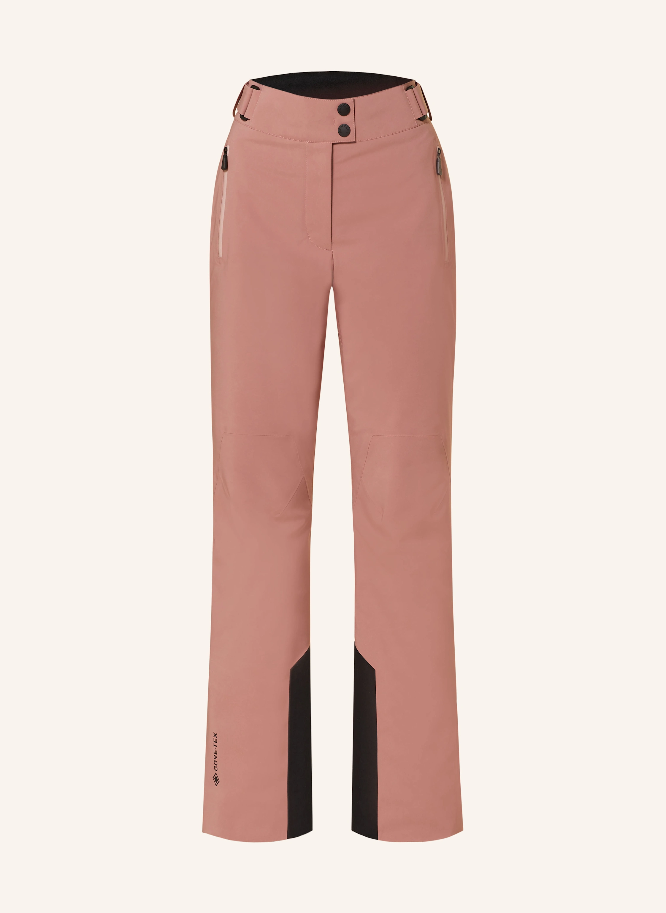 MONCLER スキーパンツ レディース 38 ピンク 美品 MONCLER GRENOBLE Ski pants in dusky pink