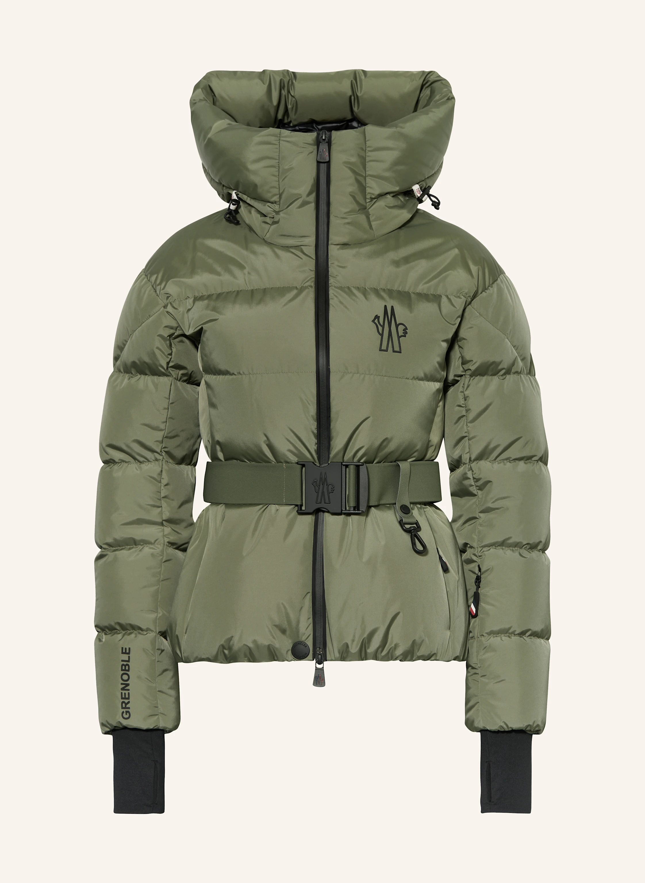 MONCLER GRENOBLE Down ski jacket BOUQUETIN in olive
