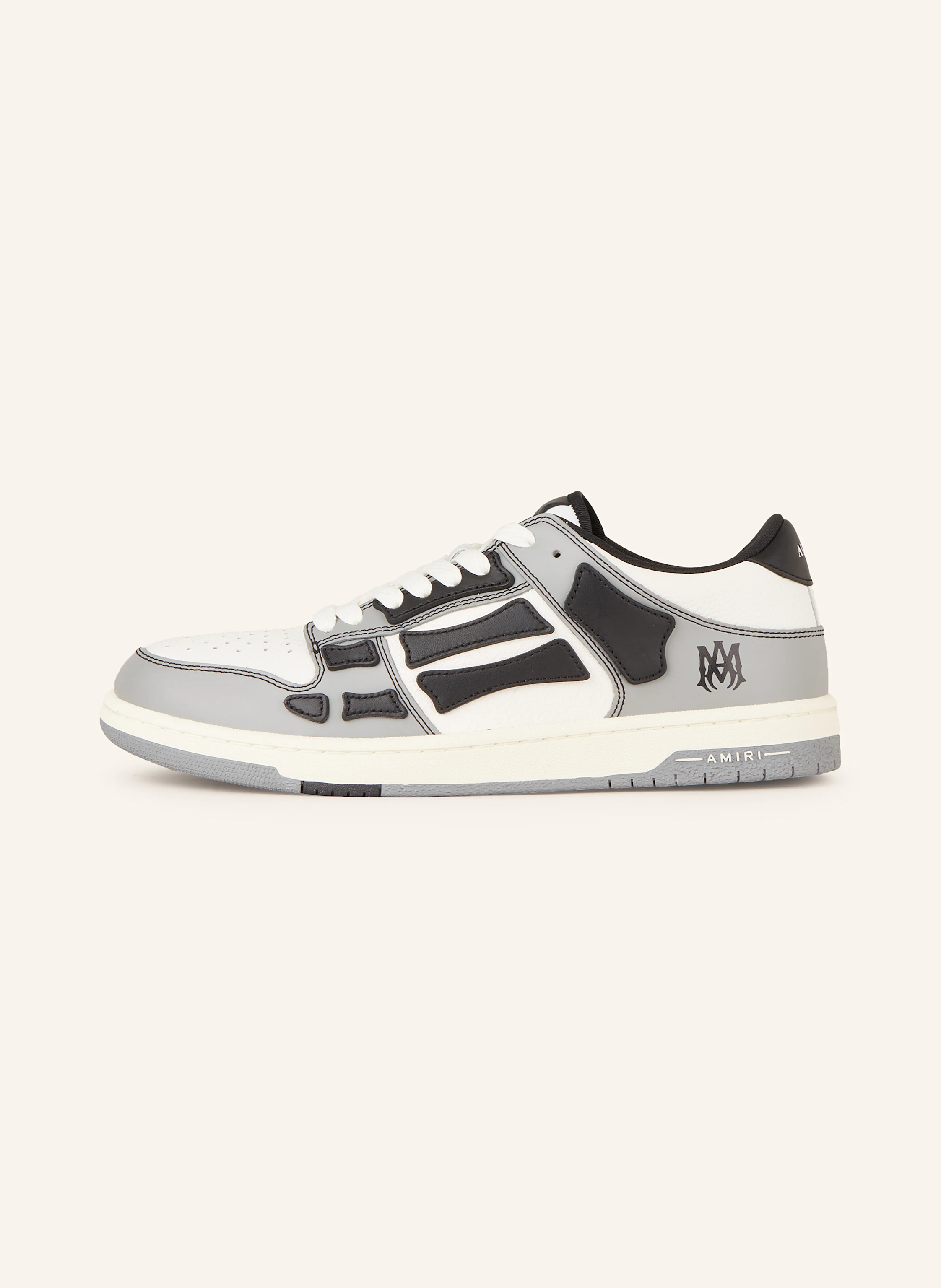 AMIRI Sneakers VARSITY SKEL TOP LOW in white/ gray/ black - Main Image
