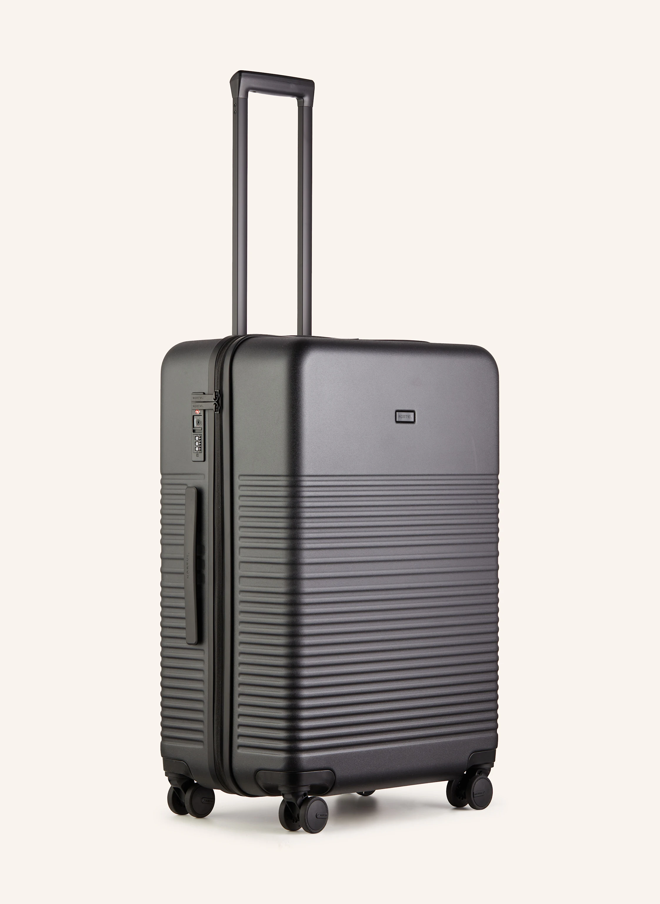 NORTVI Trolley MEDIUM CHECK-IN Größe: 67 cm, 77 l in schwarz