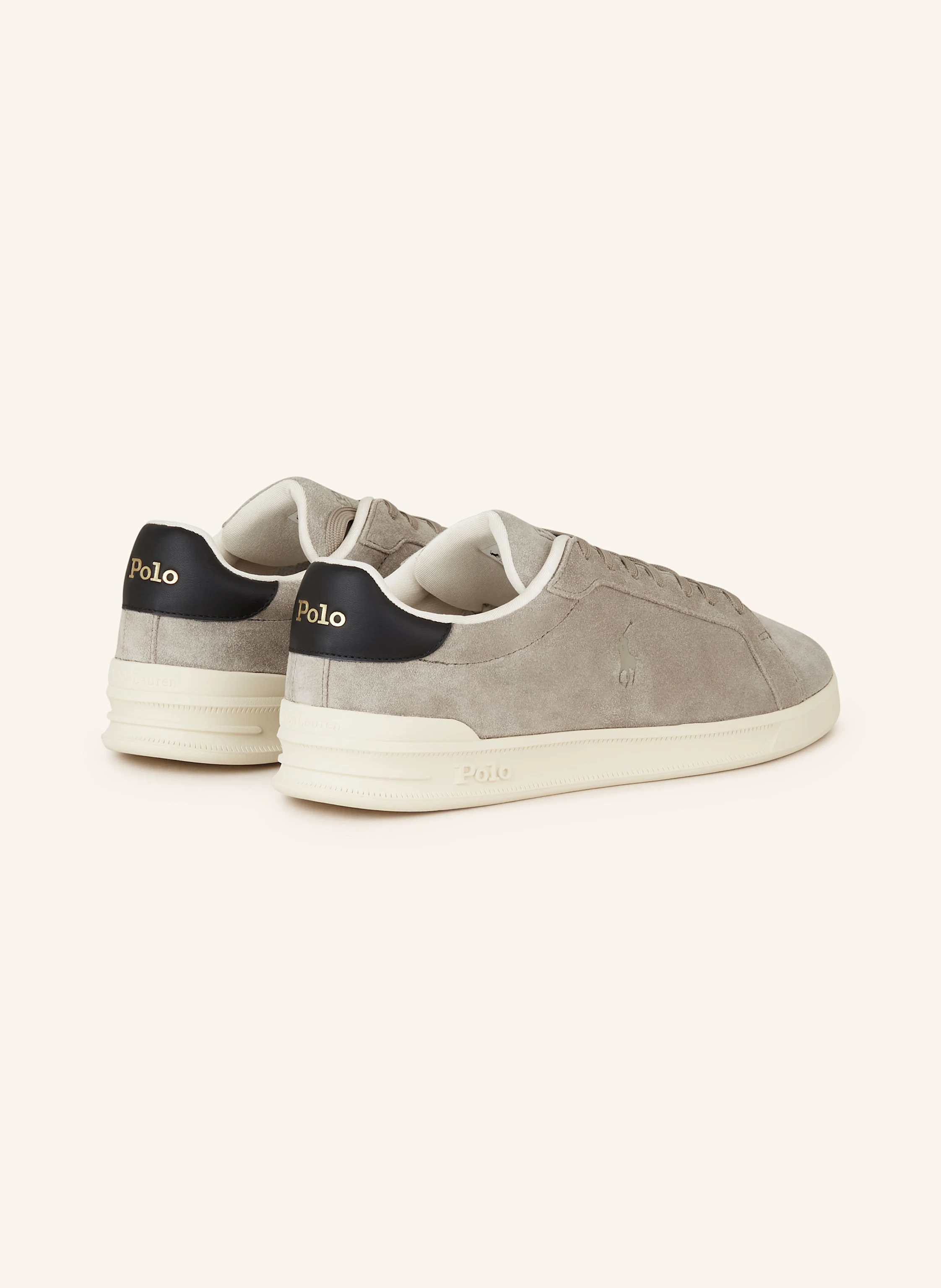 POLO RALPH LAUREN adidași: GRI DESCHIS