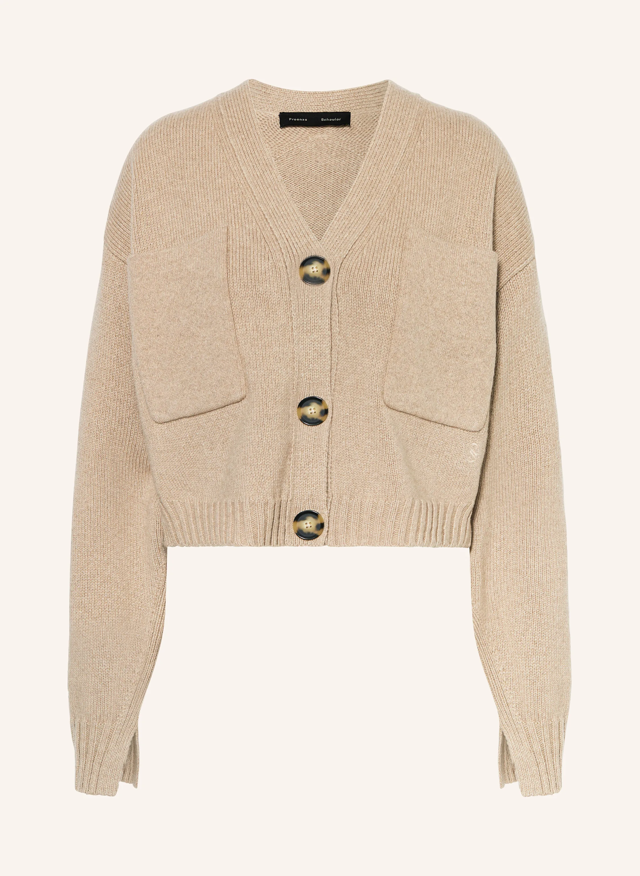 Proenza Schouler Cardigan SOFIA in cashmere in beige