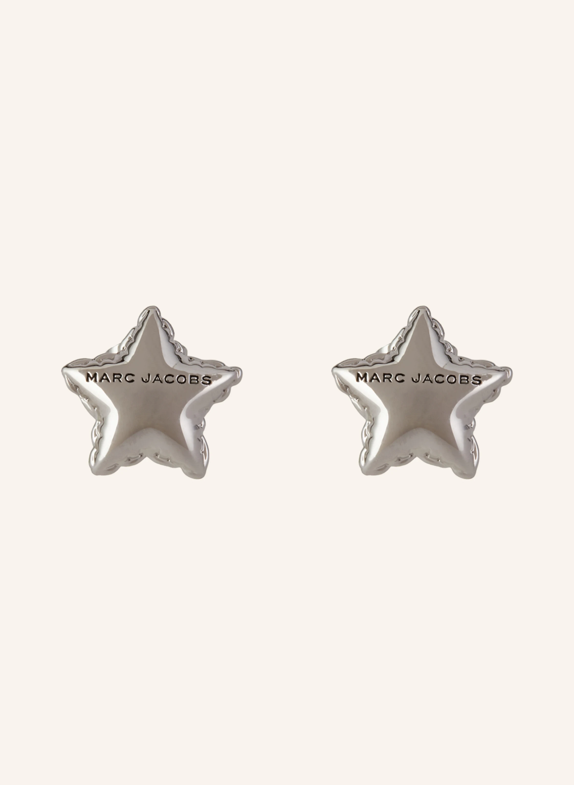 ピアス Marc Jacobs Earrings St. Marc Marc Jacobs St. Marc Monogram Silver-Tone Hoops | Coggles