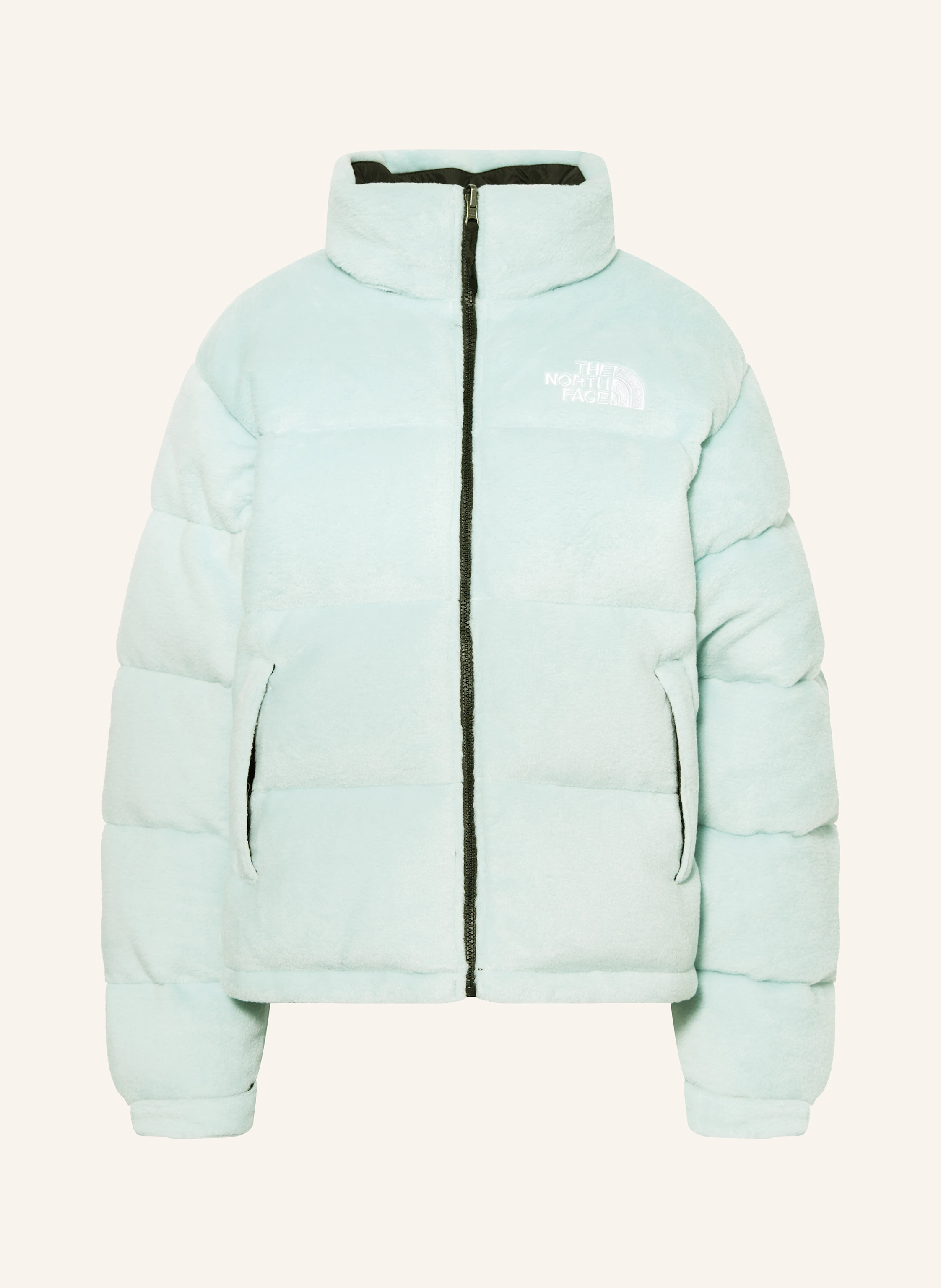 The North Face] PUFFY HOOD ZIP UP - MINT Northface Womens