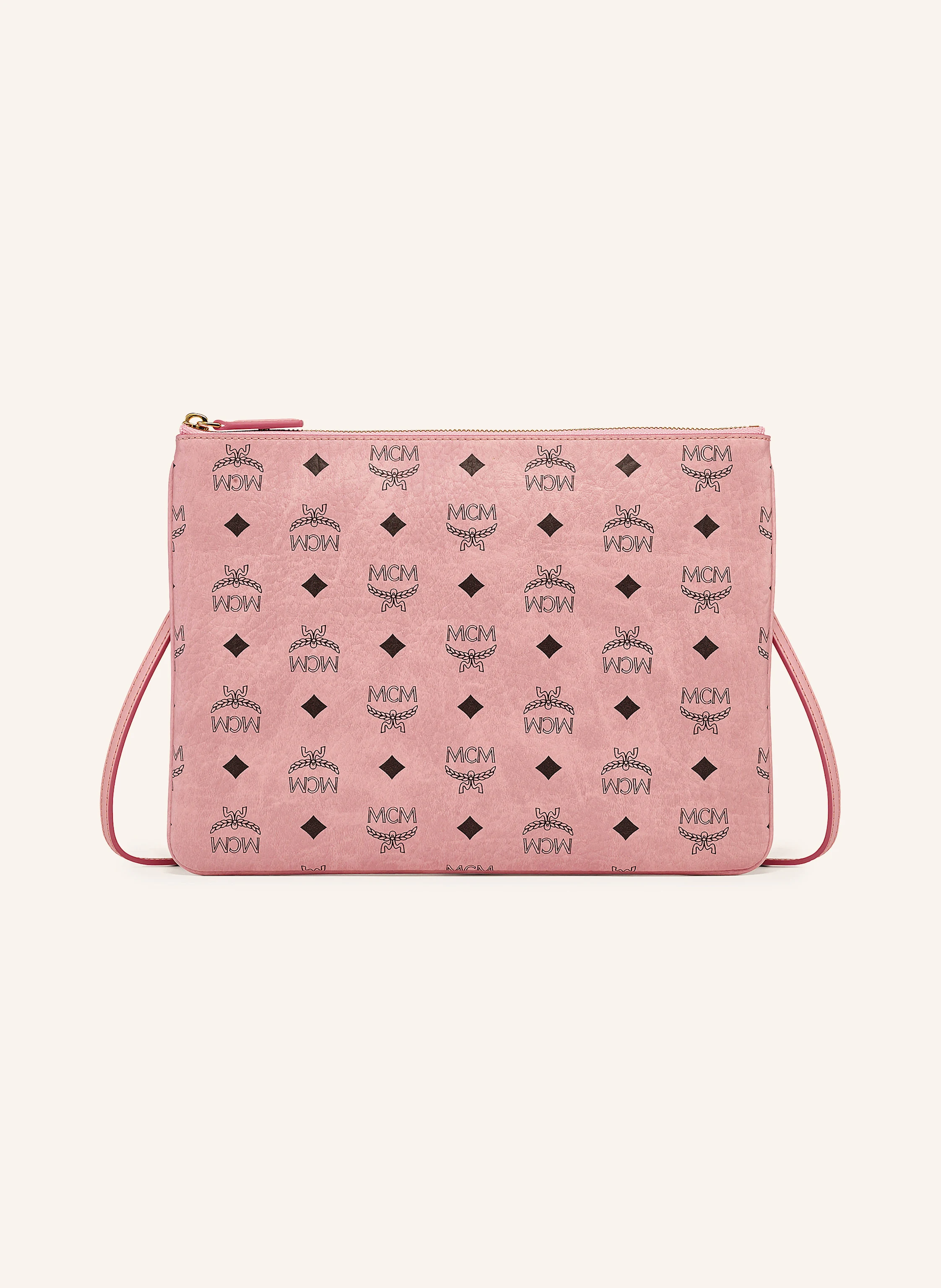 MCM Pouch in rosa
