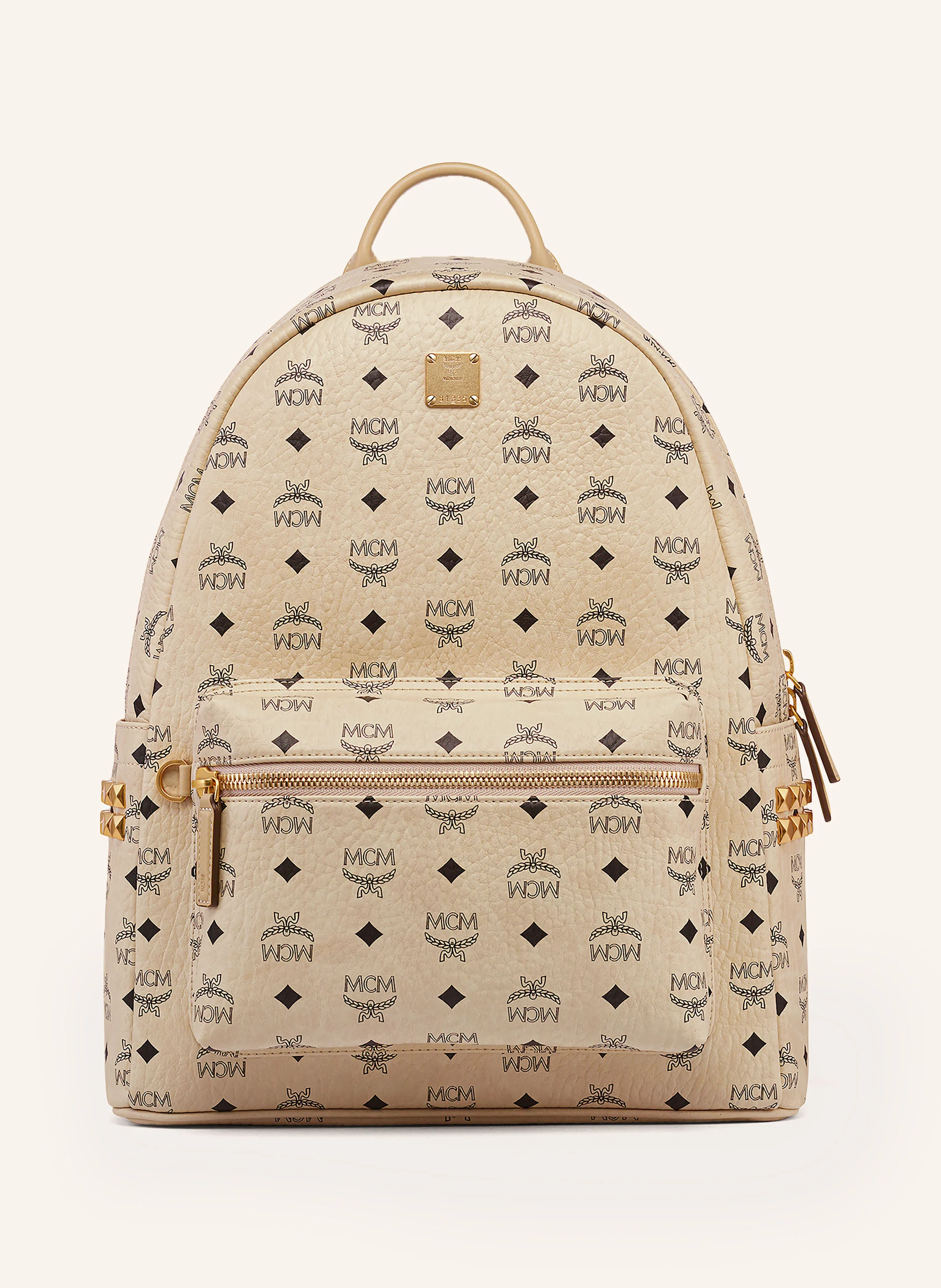 MCM Backpack STARK VI in ecru
