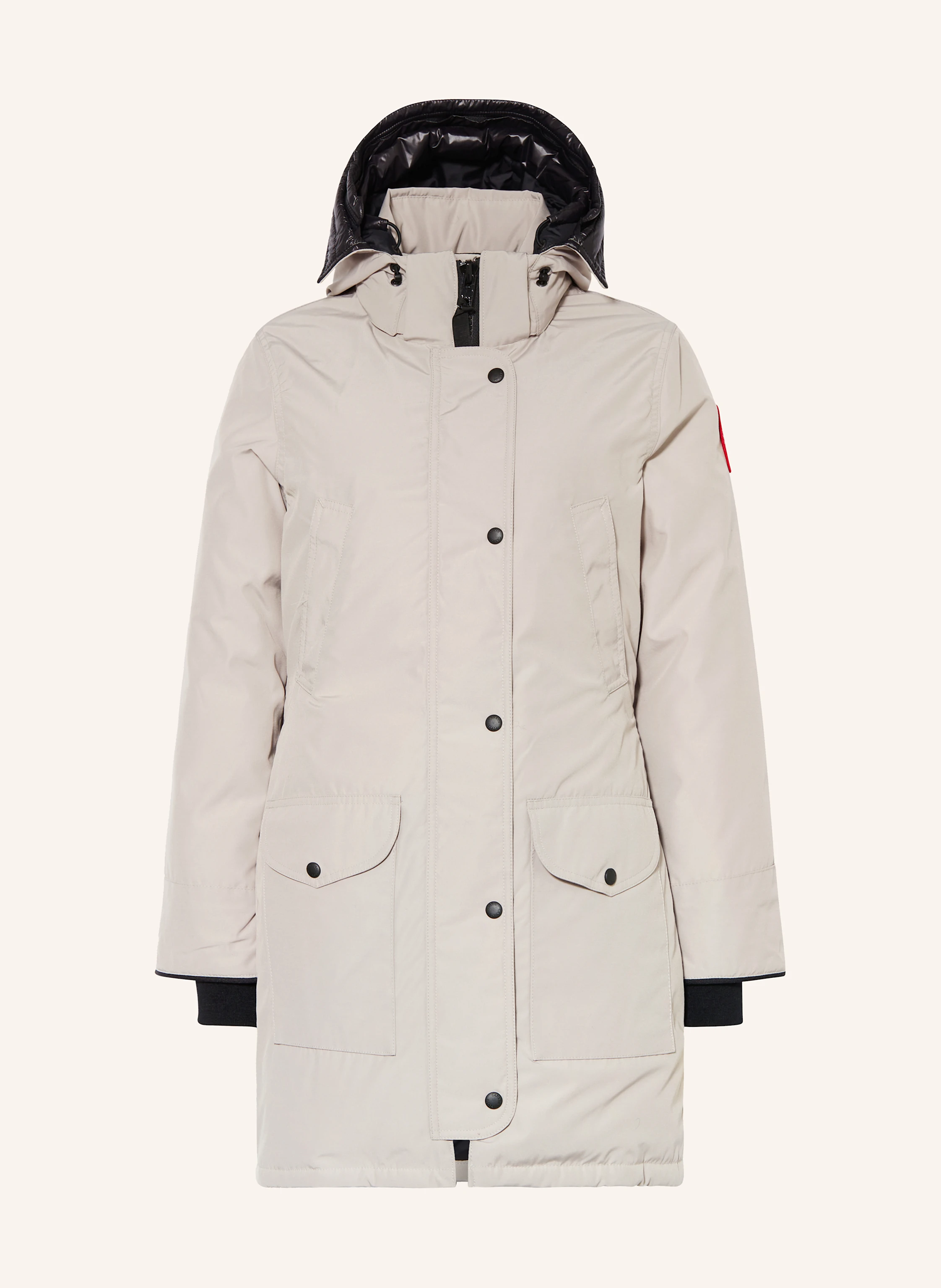 CANADA GOOSE Down parka TRILLIUM in dark gray