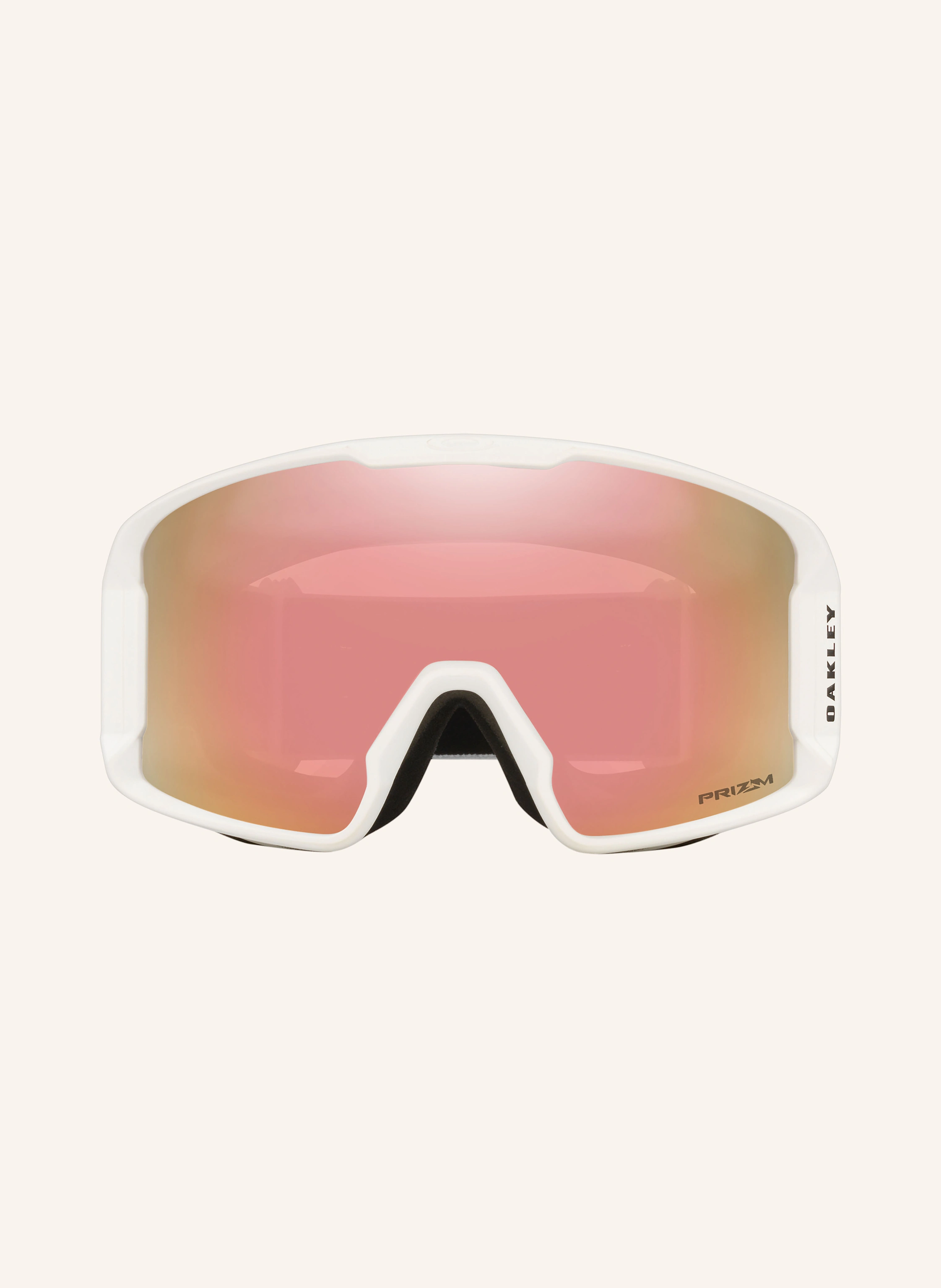 OAKLEY Ski goggles LINE MINER™ in white / yellow / pink