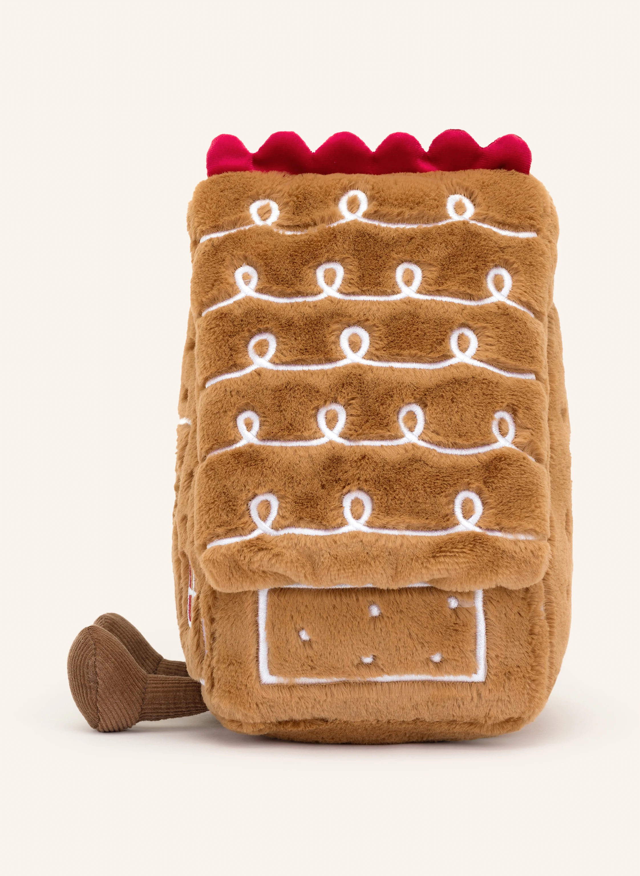 Jellycat Plüsch-Spielzeug AMUSEABLE GINGERBREAD HOUSE Höhe: 22 cm