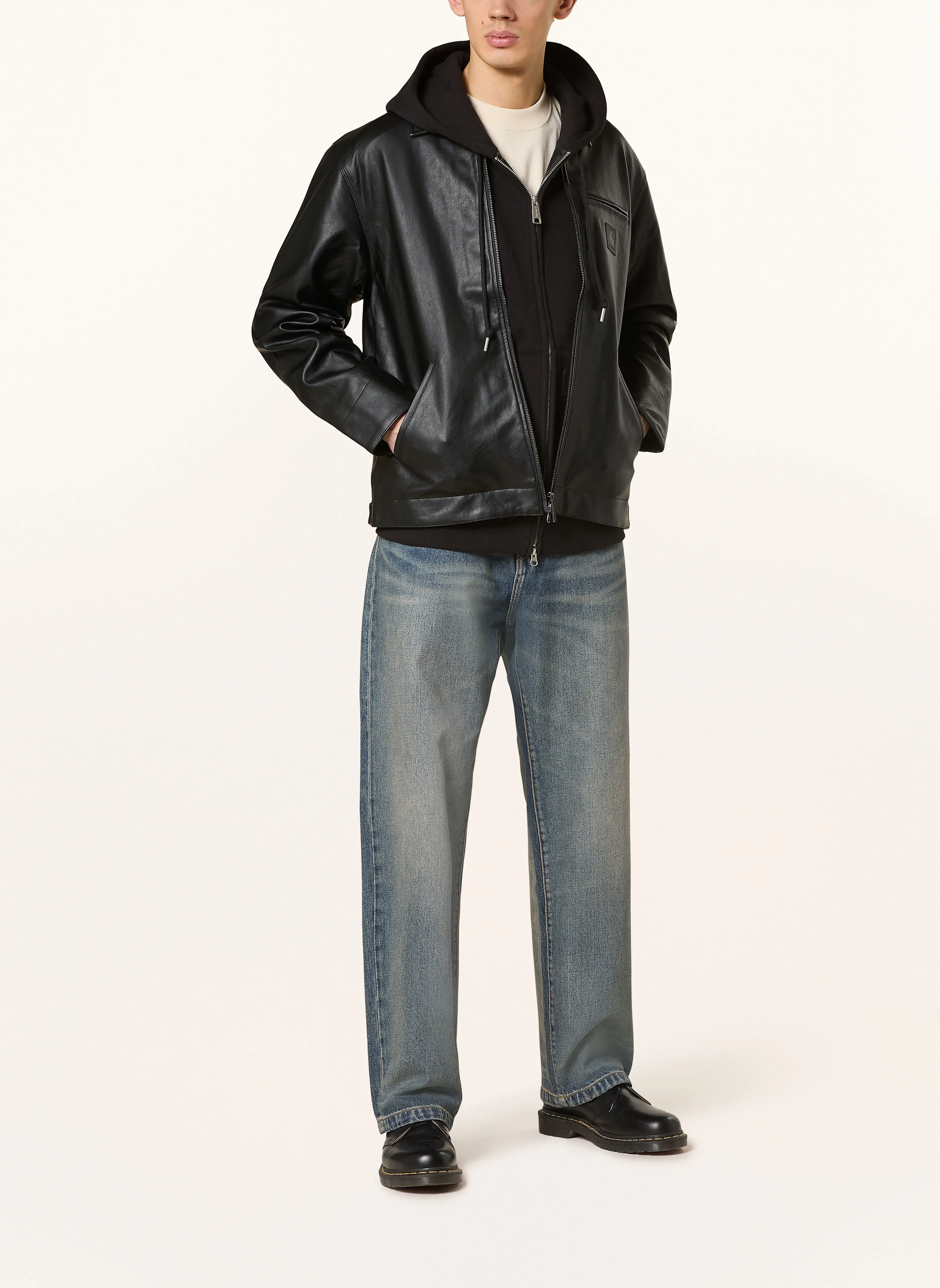 carhartt　DETROIT LEATHER JACKET blackleathercarhartt_1024x1024