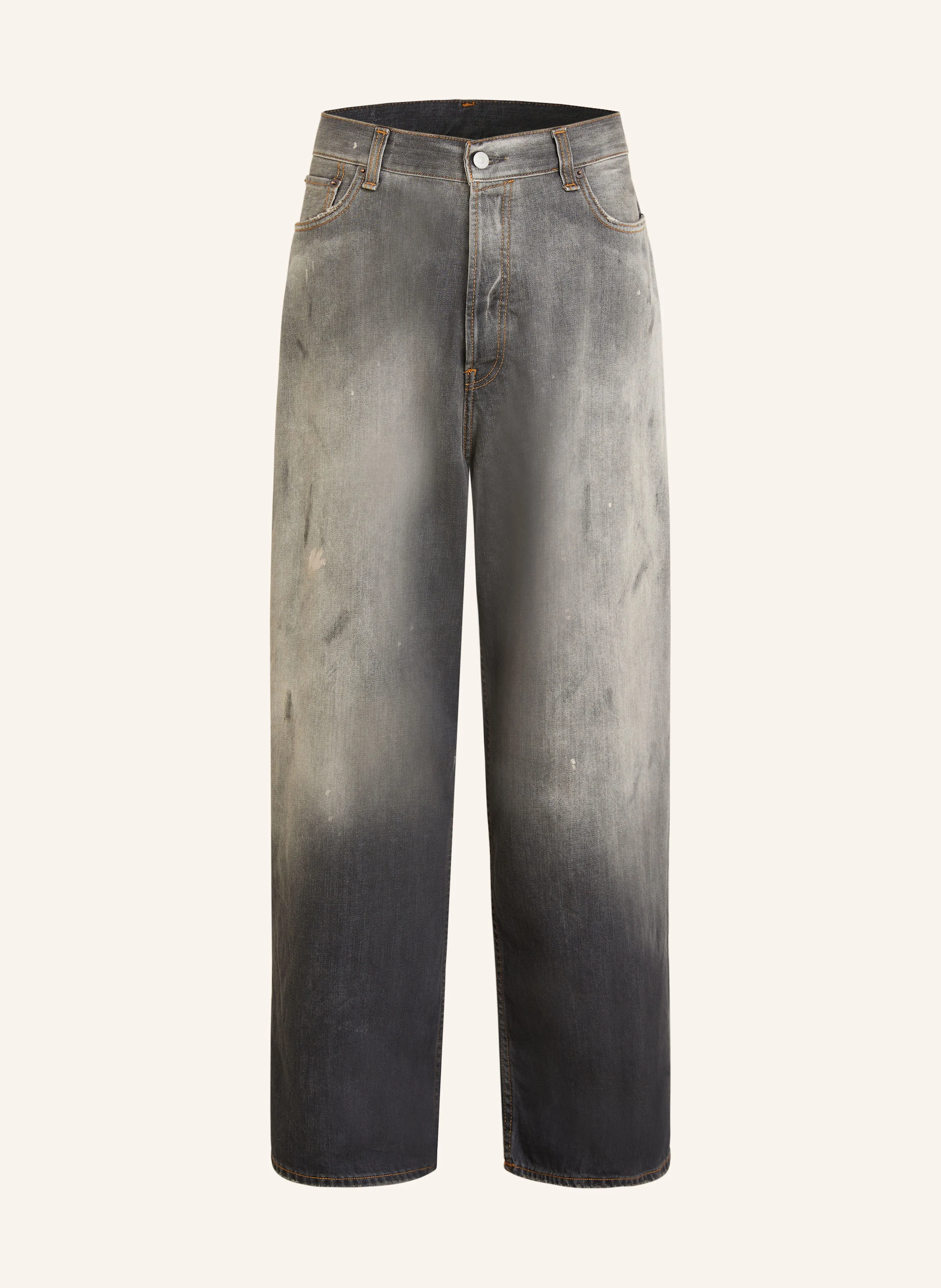 Acne Studios Super baggy fit jeans in 900 black