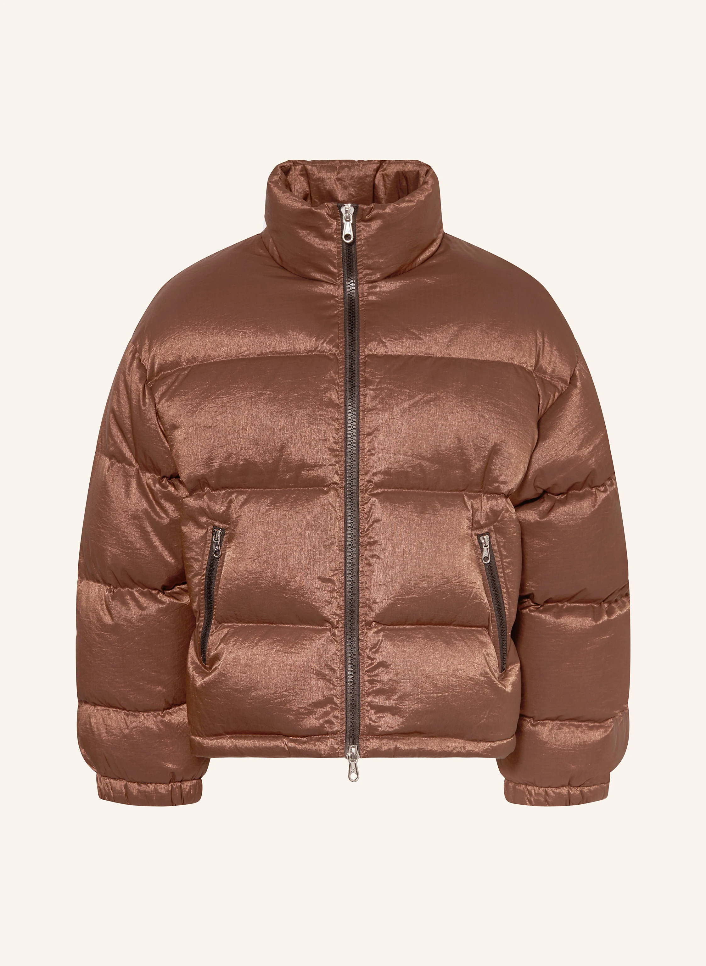 COLE BUXTON Down jacket in dark brown