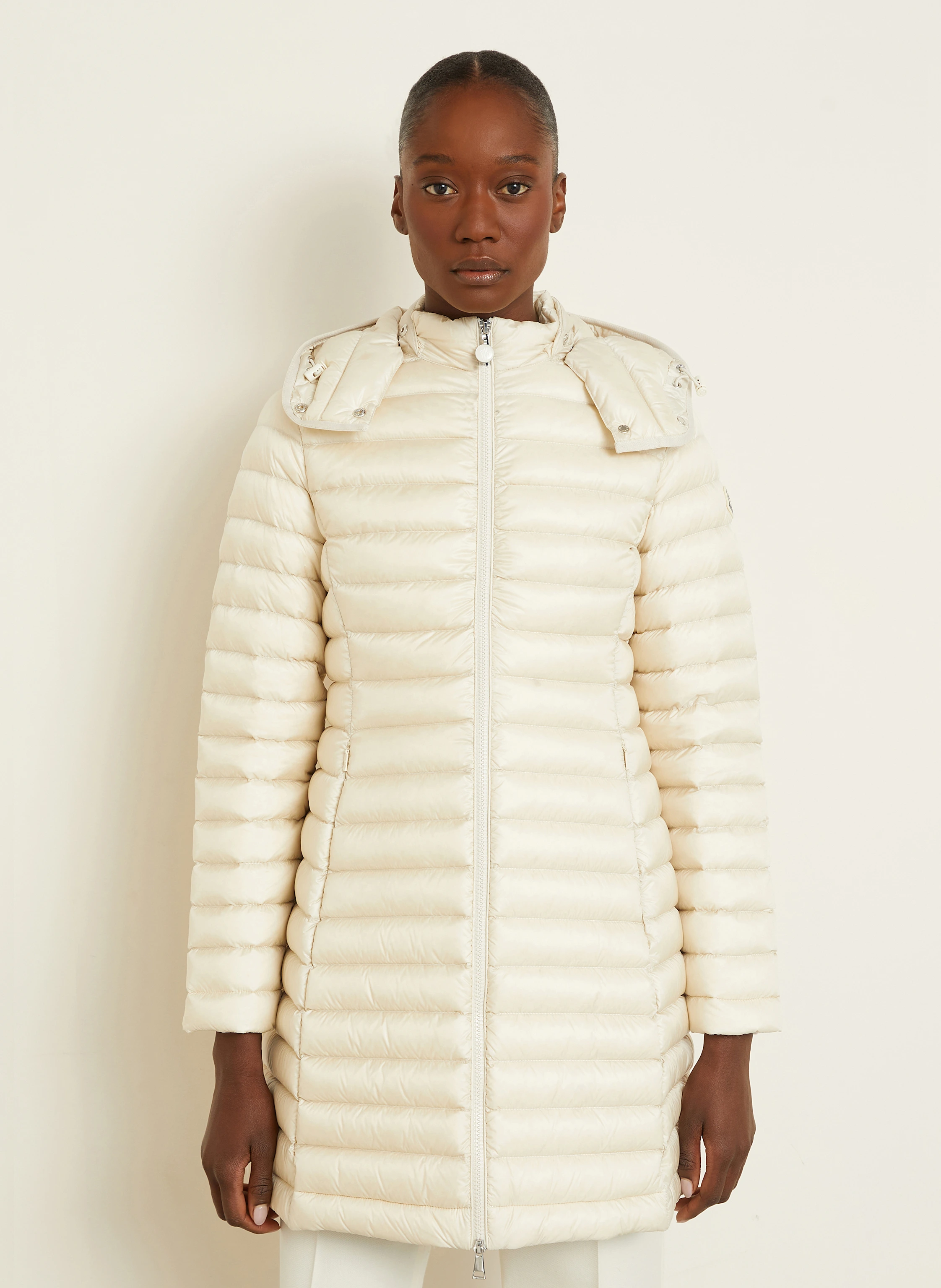 MONCLER Down coat IGELONG in cream