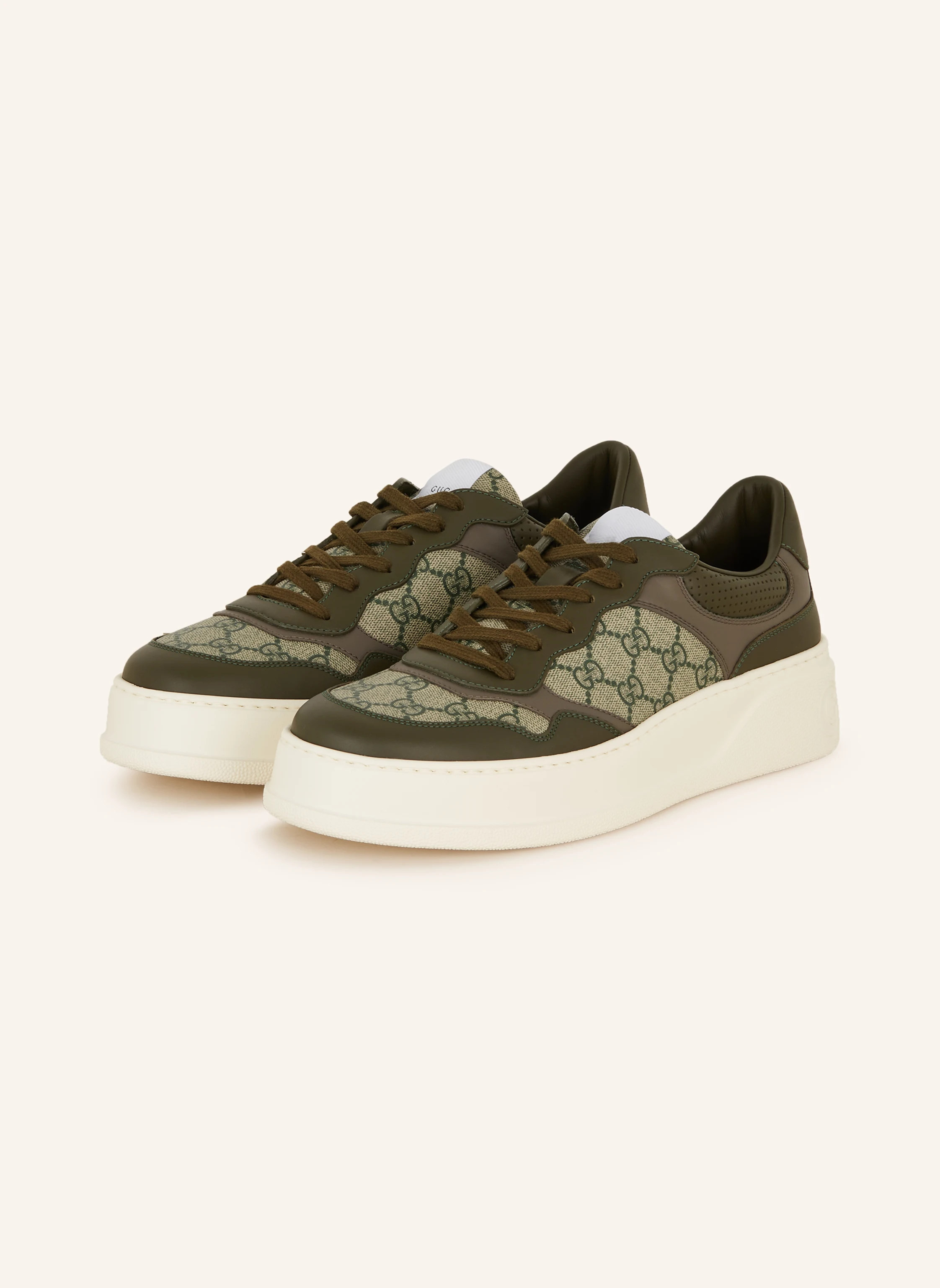 GUCCI Sneakers GG SUPREME in 3350 olive