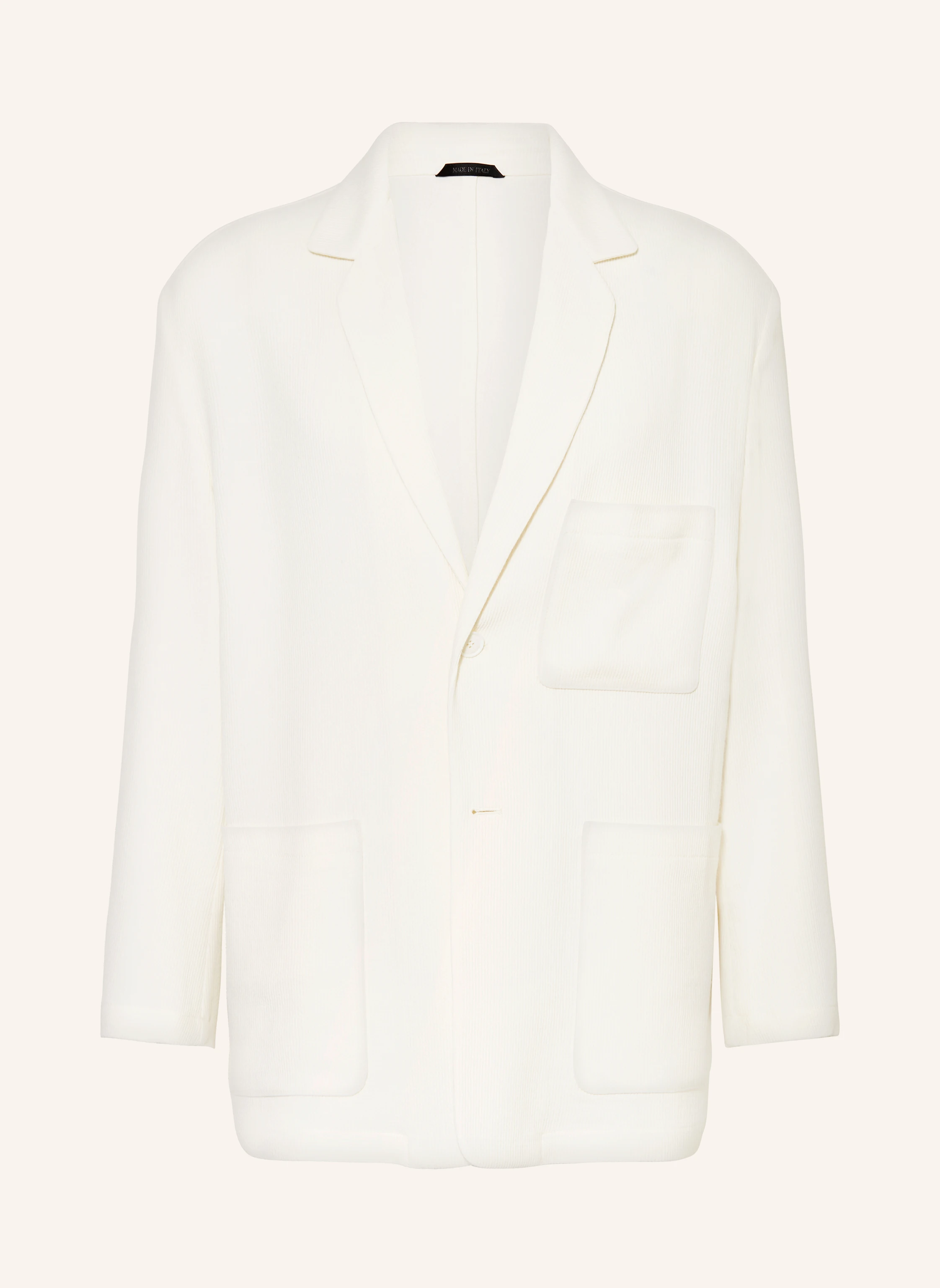 GIORGIO ARMANI Suit jacket regular fit in u0bn brilliant white