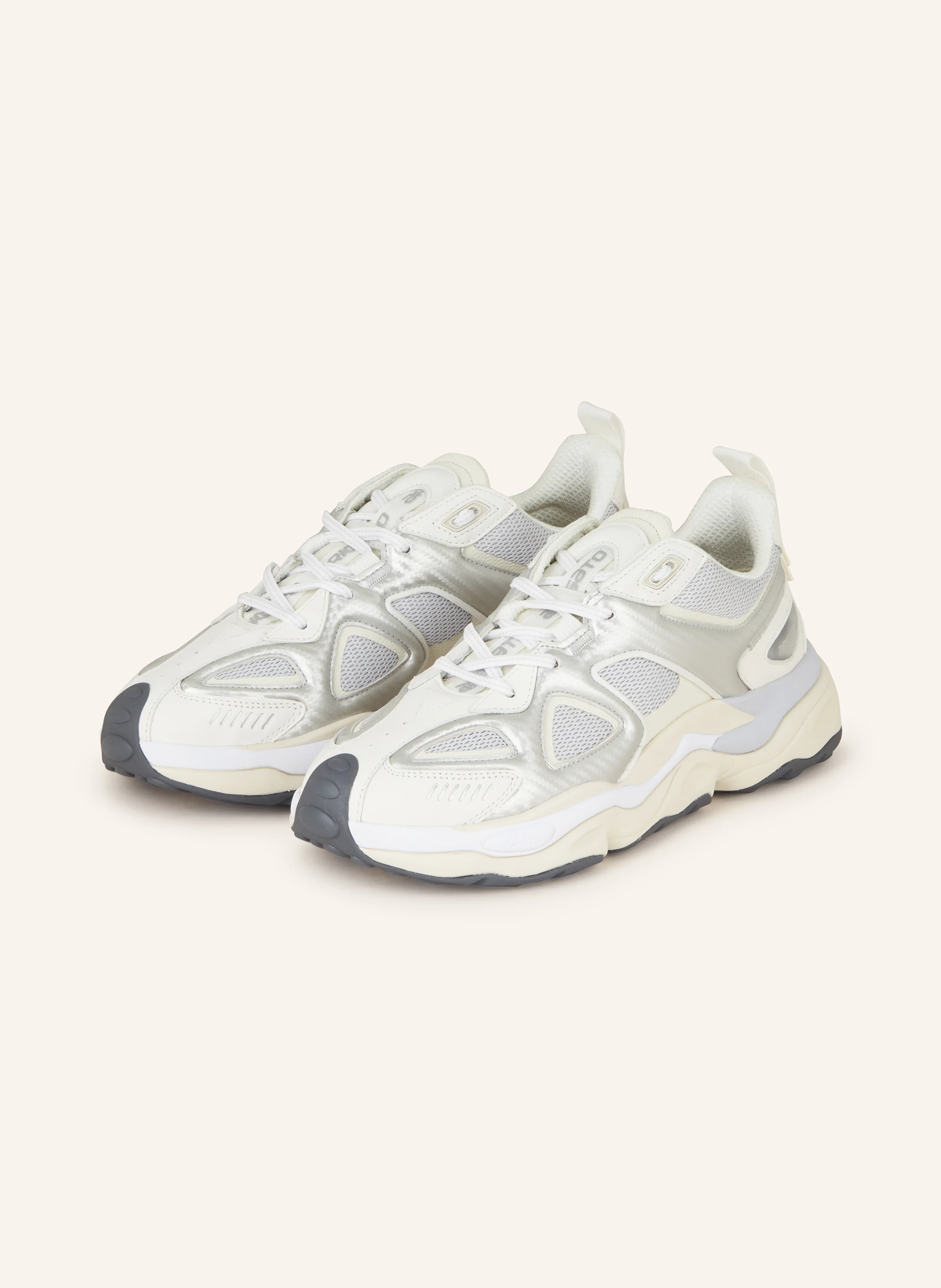 AXEL ARIGATO Sneaker SATELLITE RUNNER in weiss/ silber