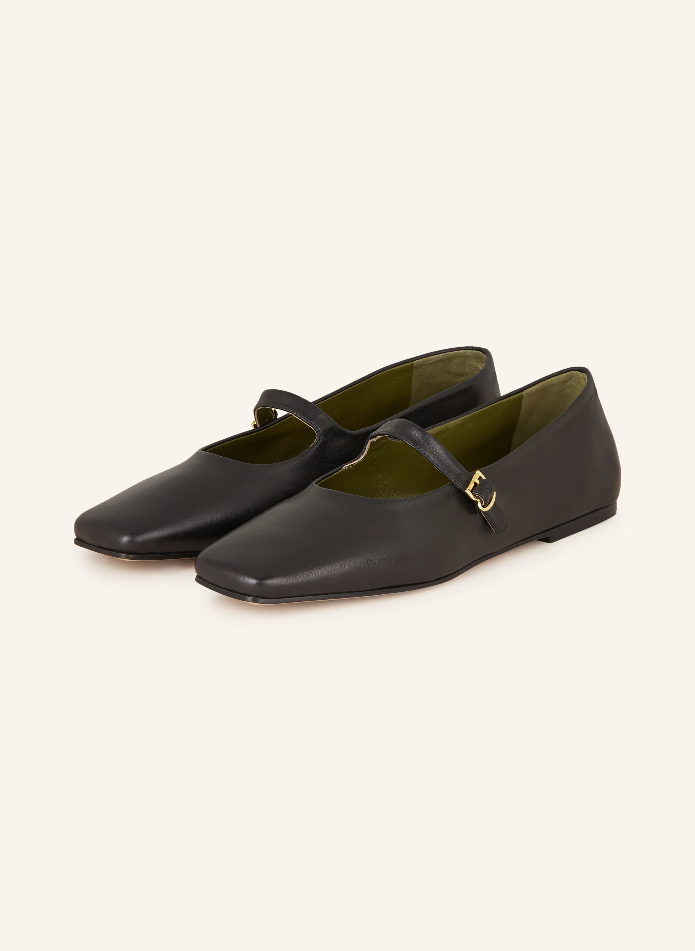 MARIA LUCA Mary Jane ballet flats ISOTTA in black