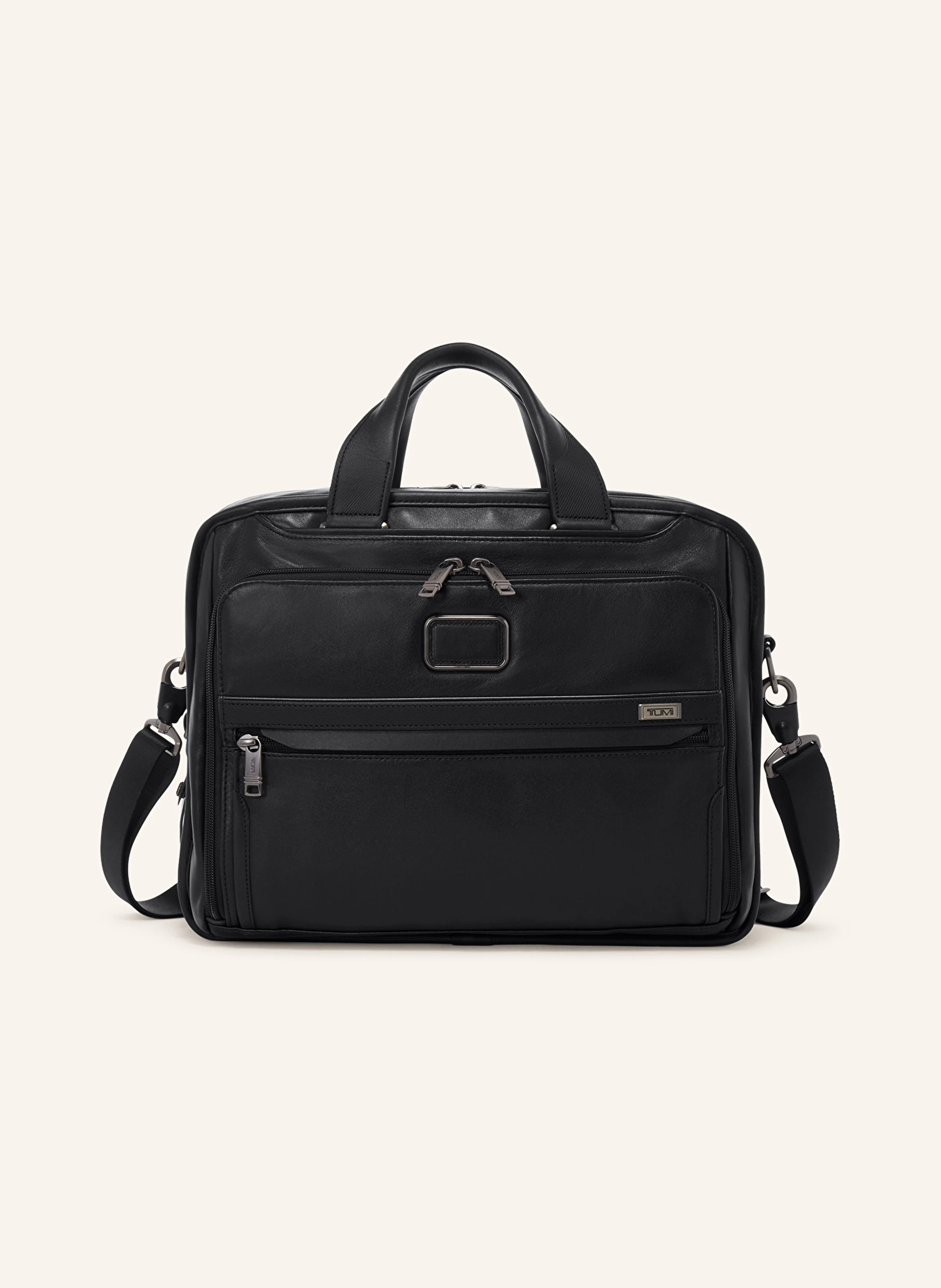 TUMI ALPHA laptop bag ORGANIZER BRIEF 15 inch in black