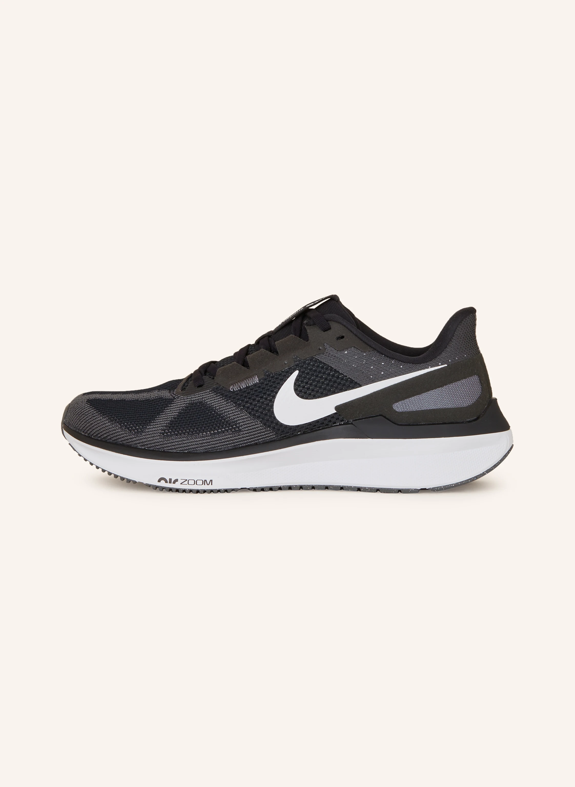 Nike Laufschuhe AIR ZOOM STRUCTURE 25 in schwarz/ weiss/ grau