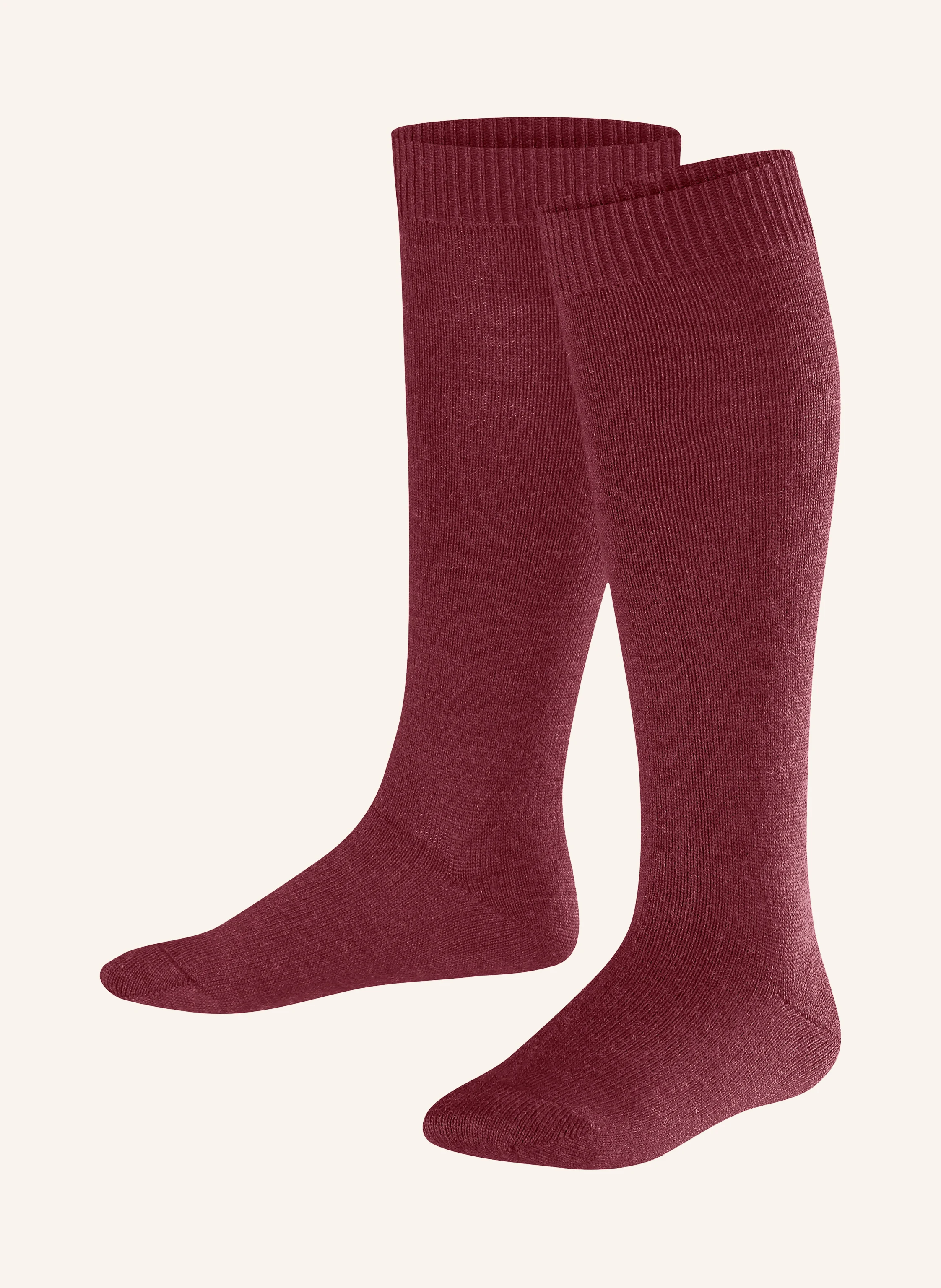 FALKE Strømper COMFORT WOOL af merinould: 8830 RUBY