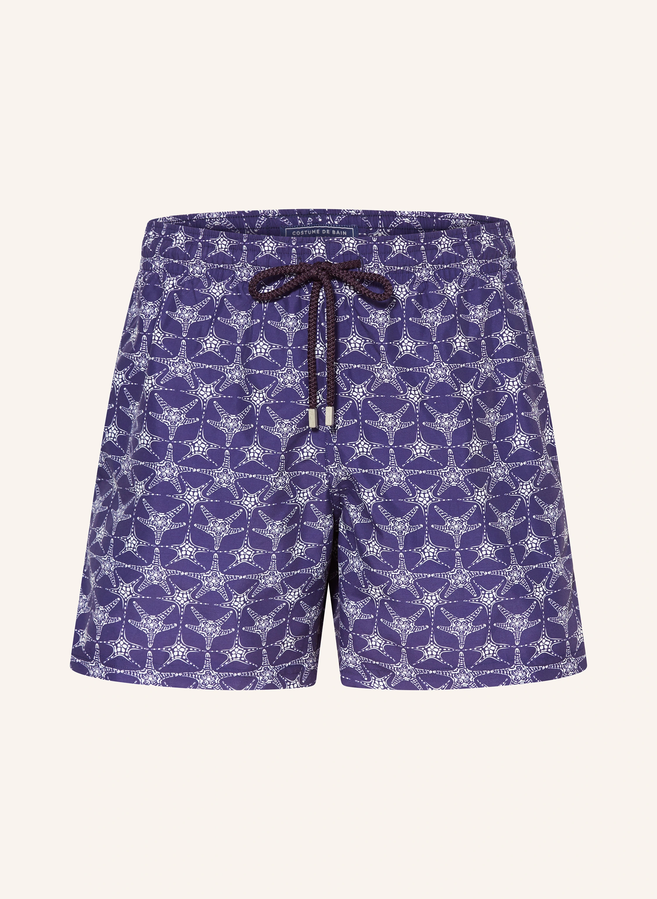 VILEBREQUIN Swim shorts MOOREA in blue/ white