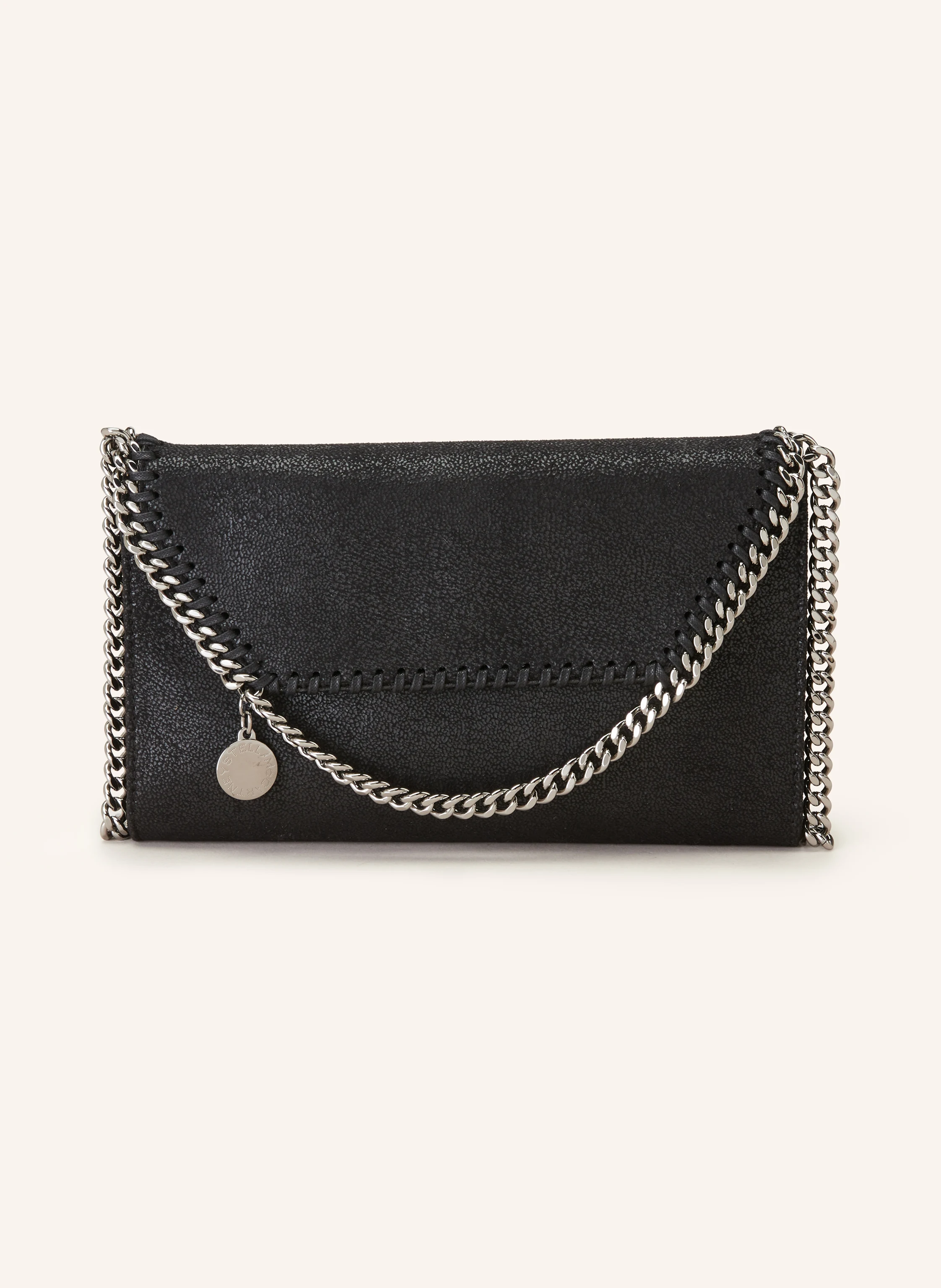 STELLA McCARTNEY Wallet on Chain FALABELLA in black