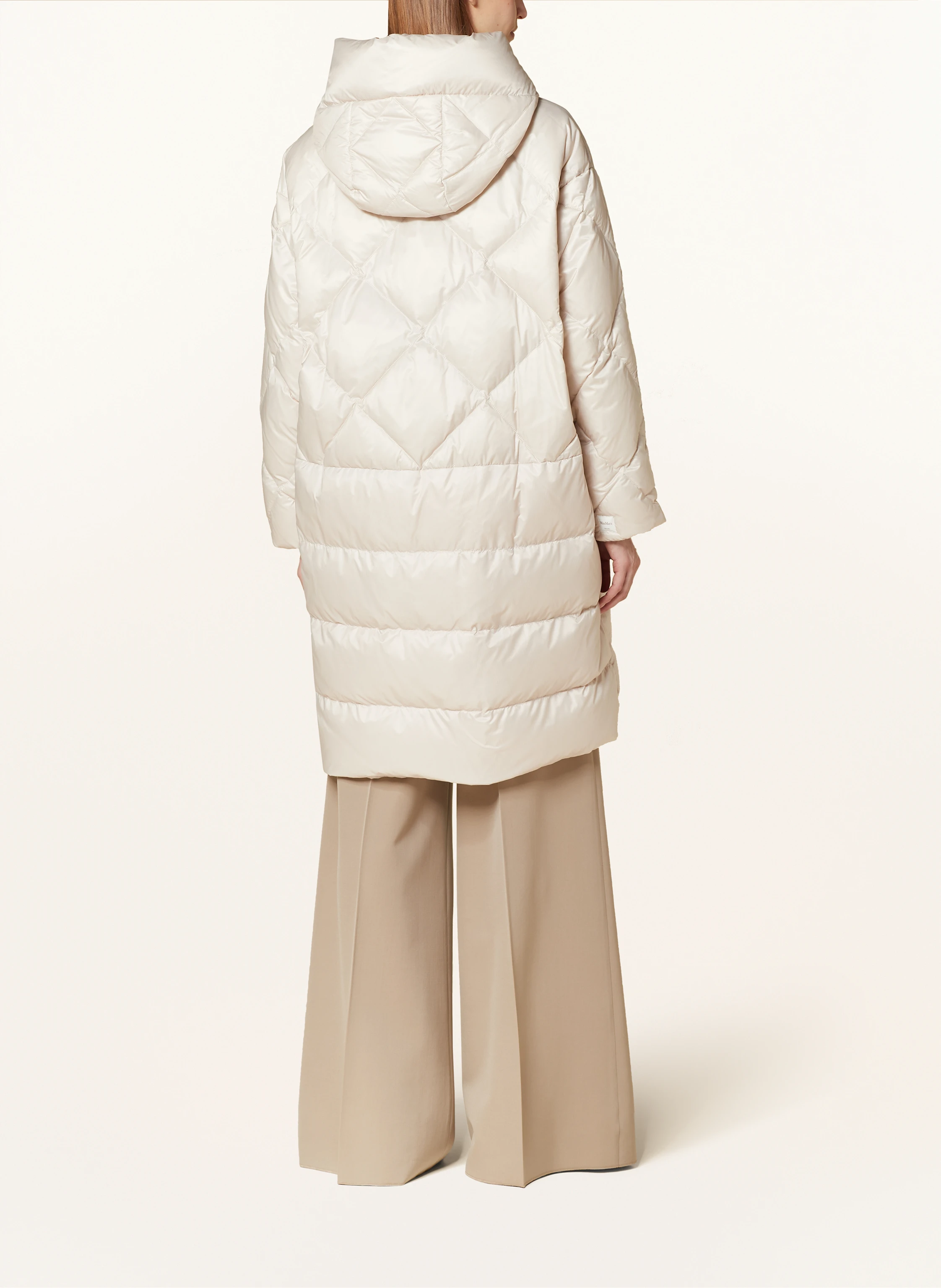 Max Mara The Cube Płaszcz puchowy TREFE kolor kremowy