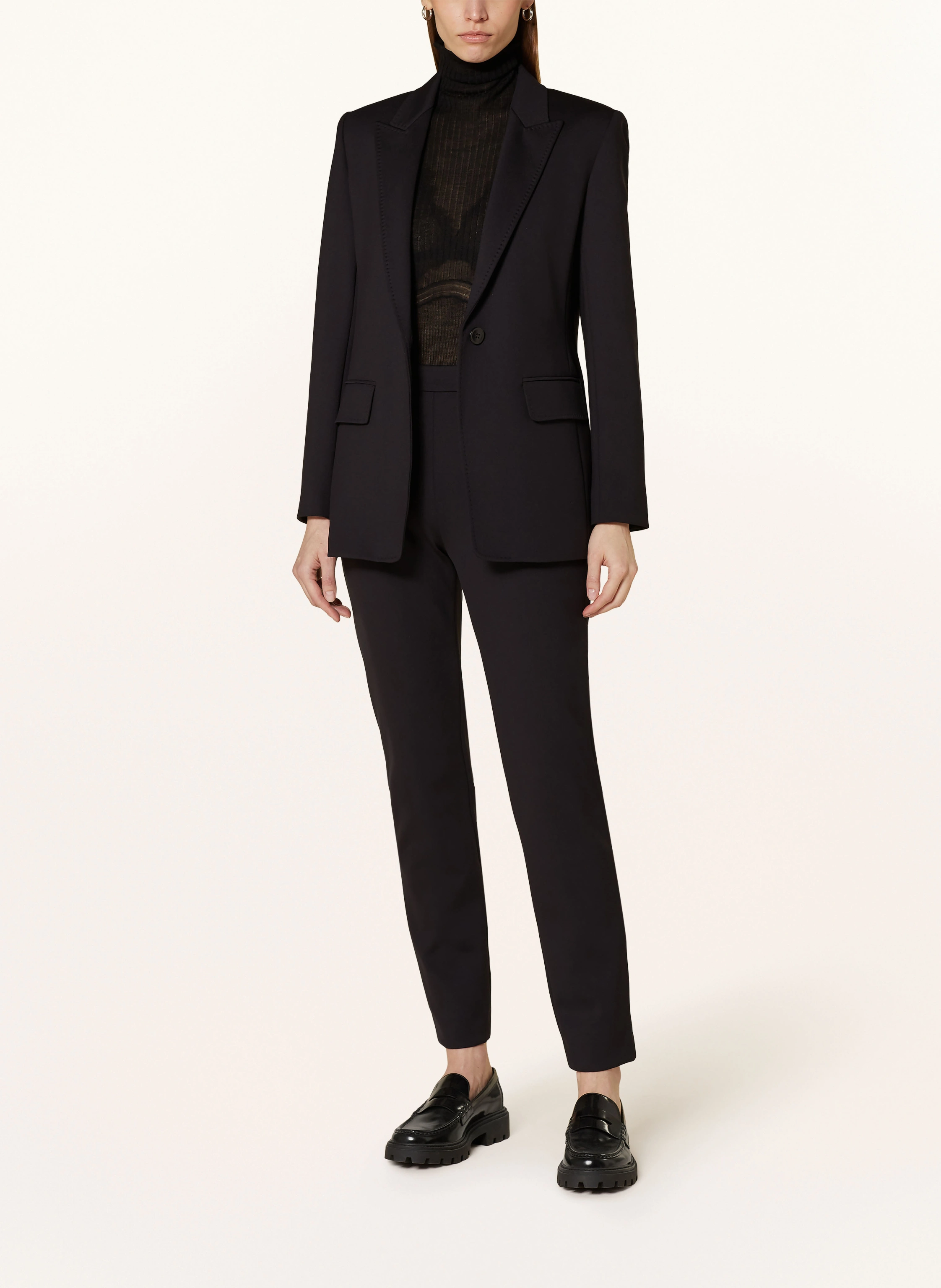 Max Mara STUDIO Trousers BOZEN in black