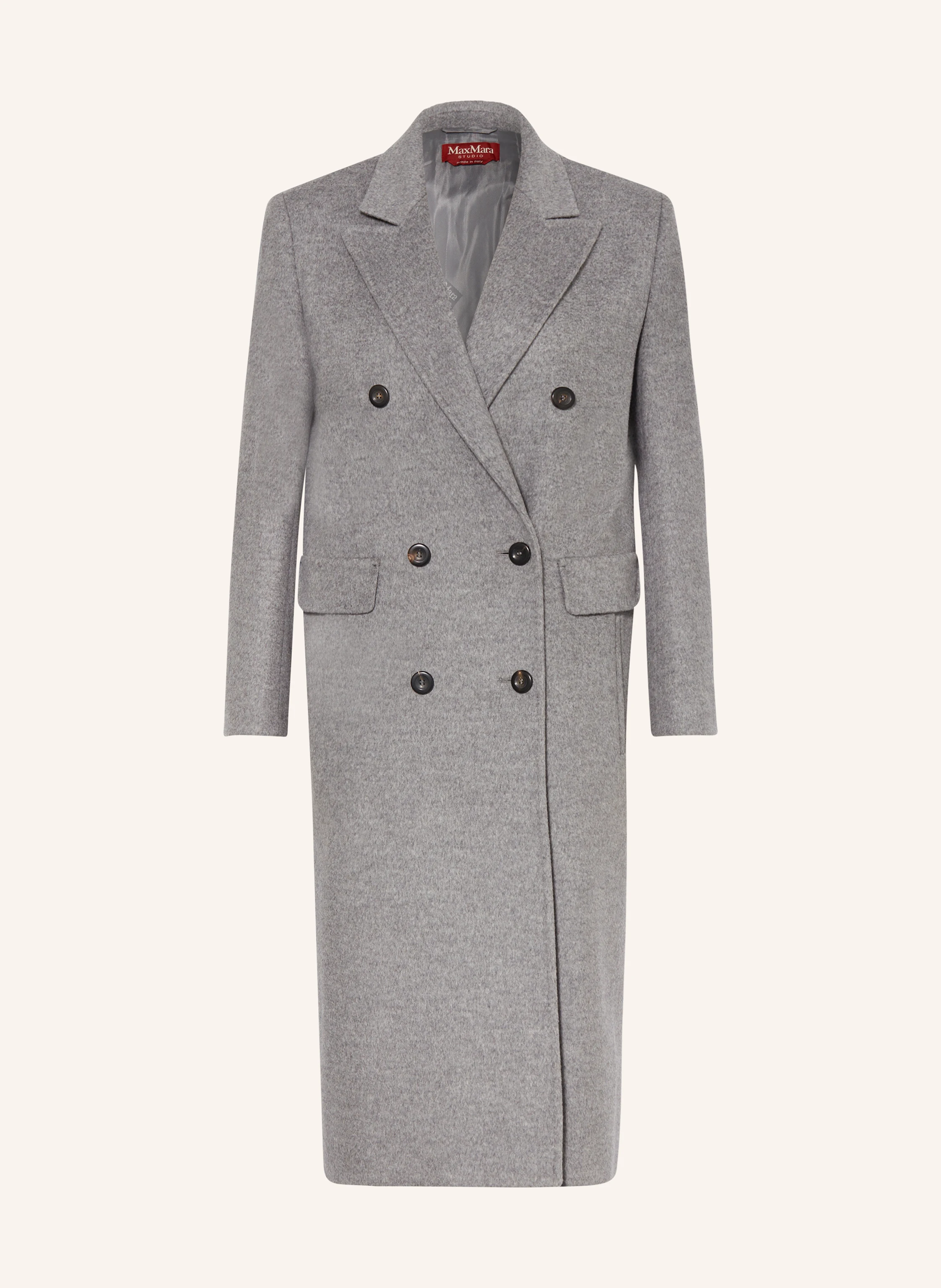Max Mara STUDIO Wool coat COROLLA in gray