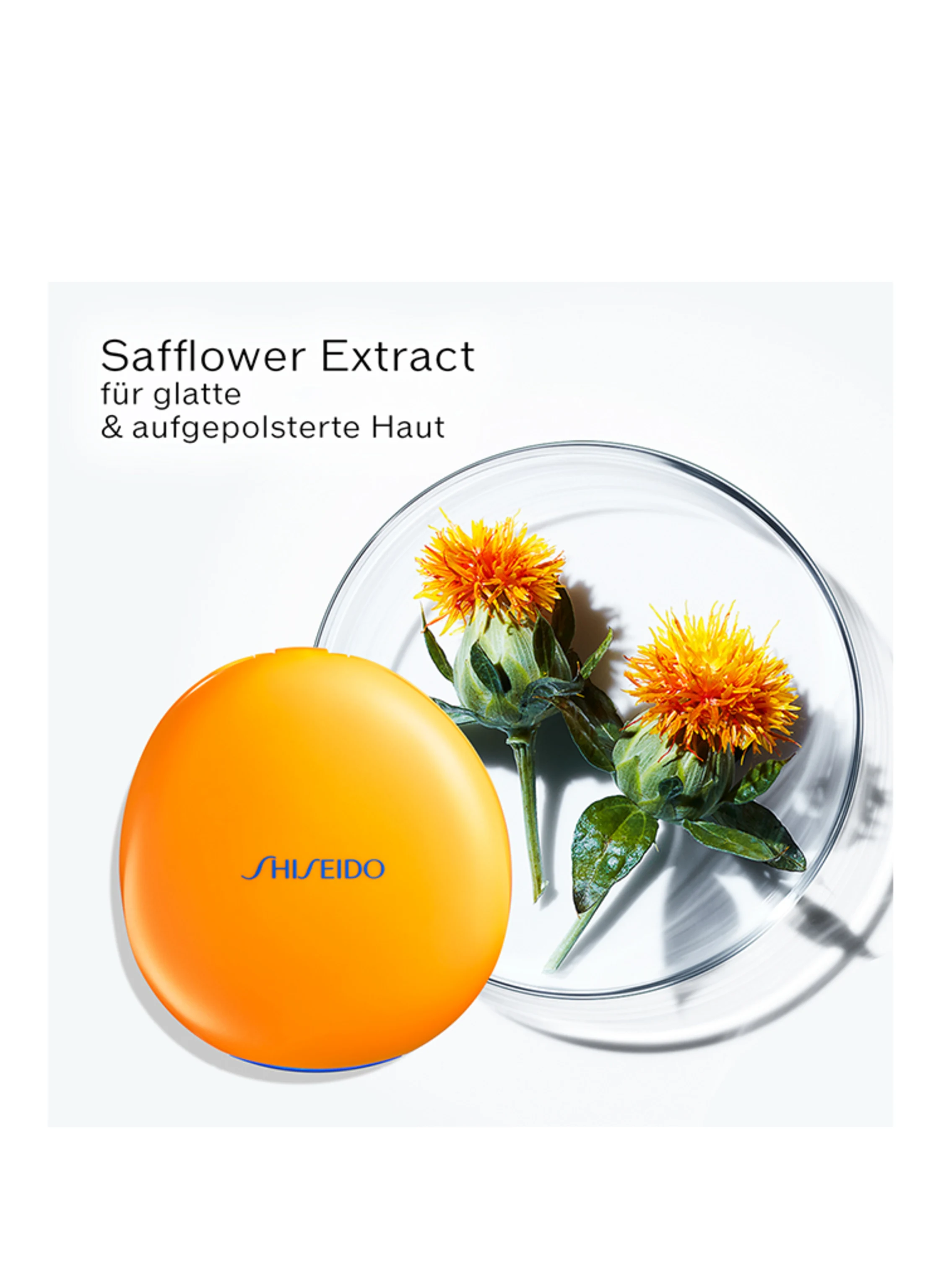 SHISEIDO Fond de ten compact cu factor de protecție solară 10, reumplere: NATURAL