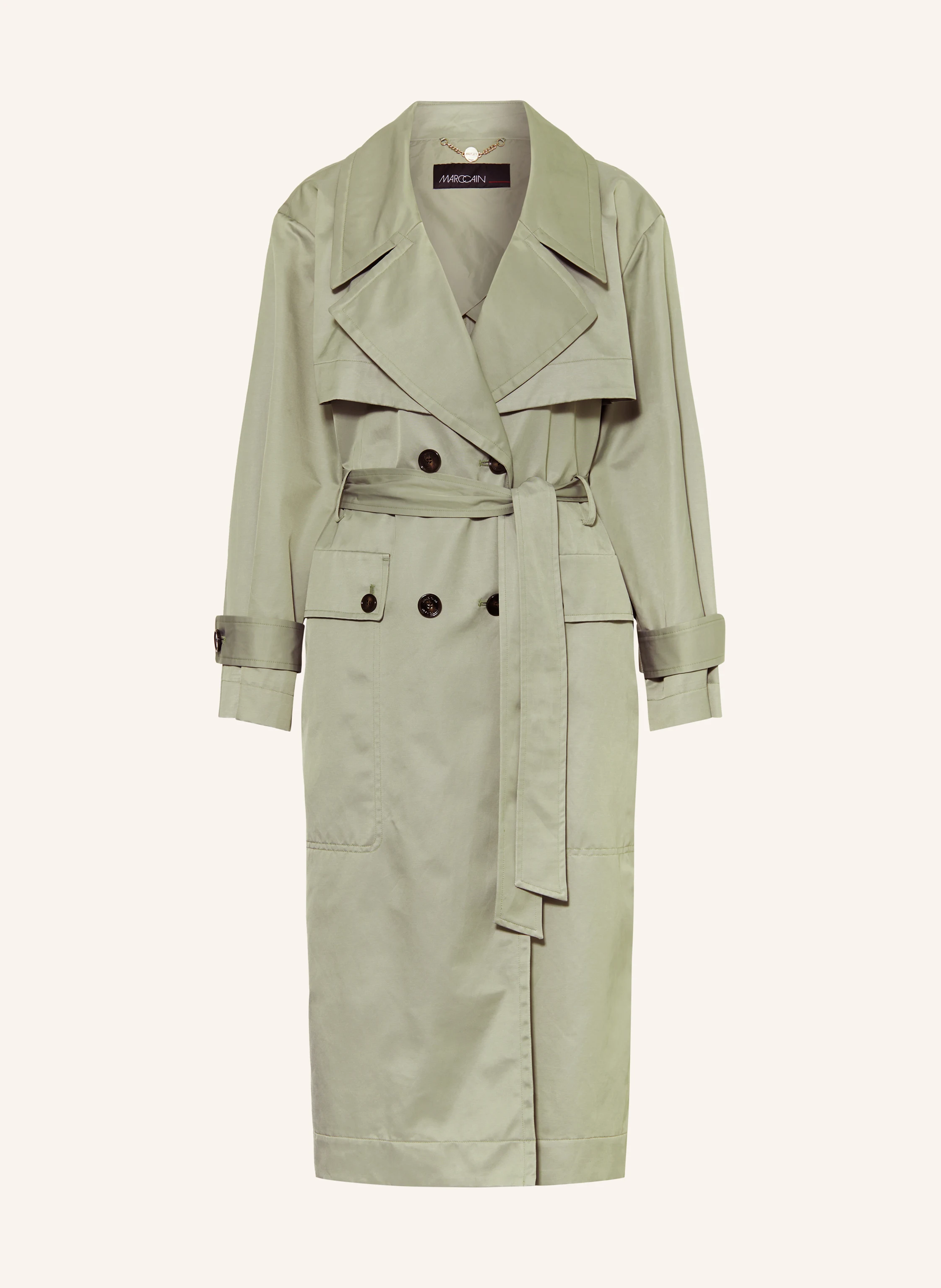 Long Trench Trenchcoat Oversize Lang MARC CAIN Trench Coat In