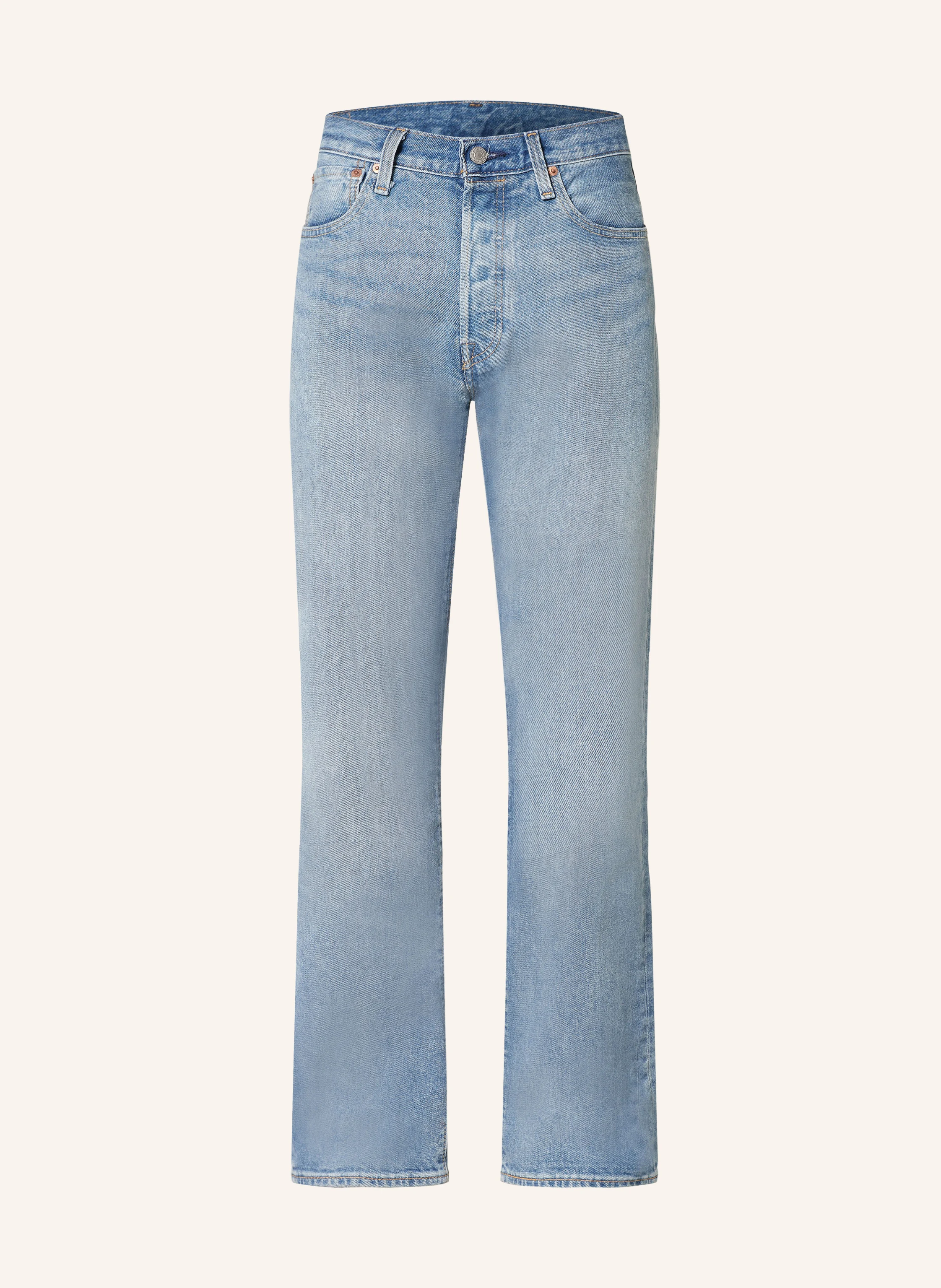 Levi's® Blugi cu croi drept 501: 18 Indigo deschis - uzat