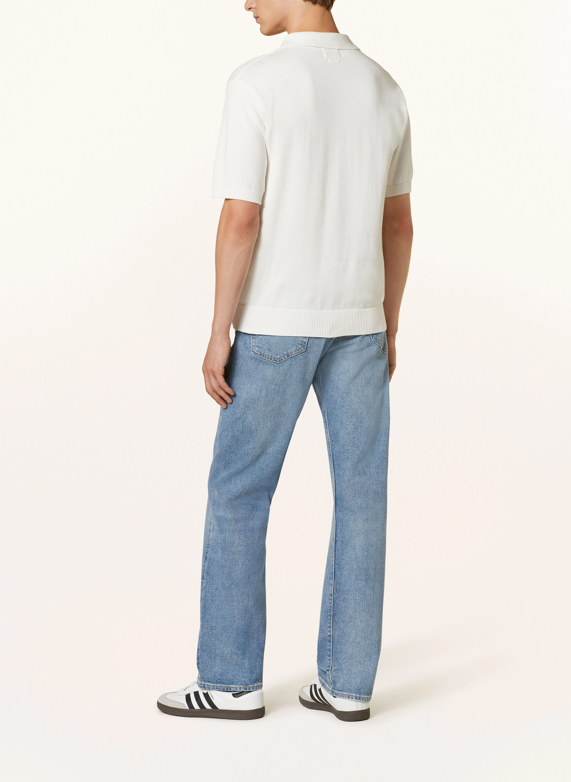 Levi's® Blugi cu croi drept 501: 18 Indigo deschis - uzat