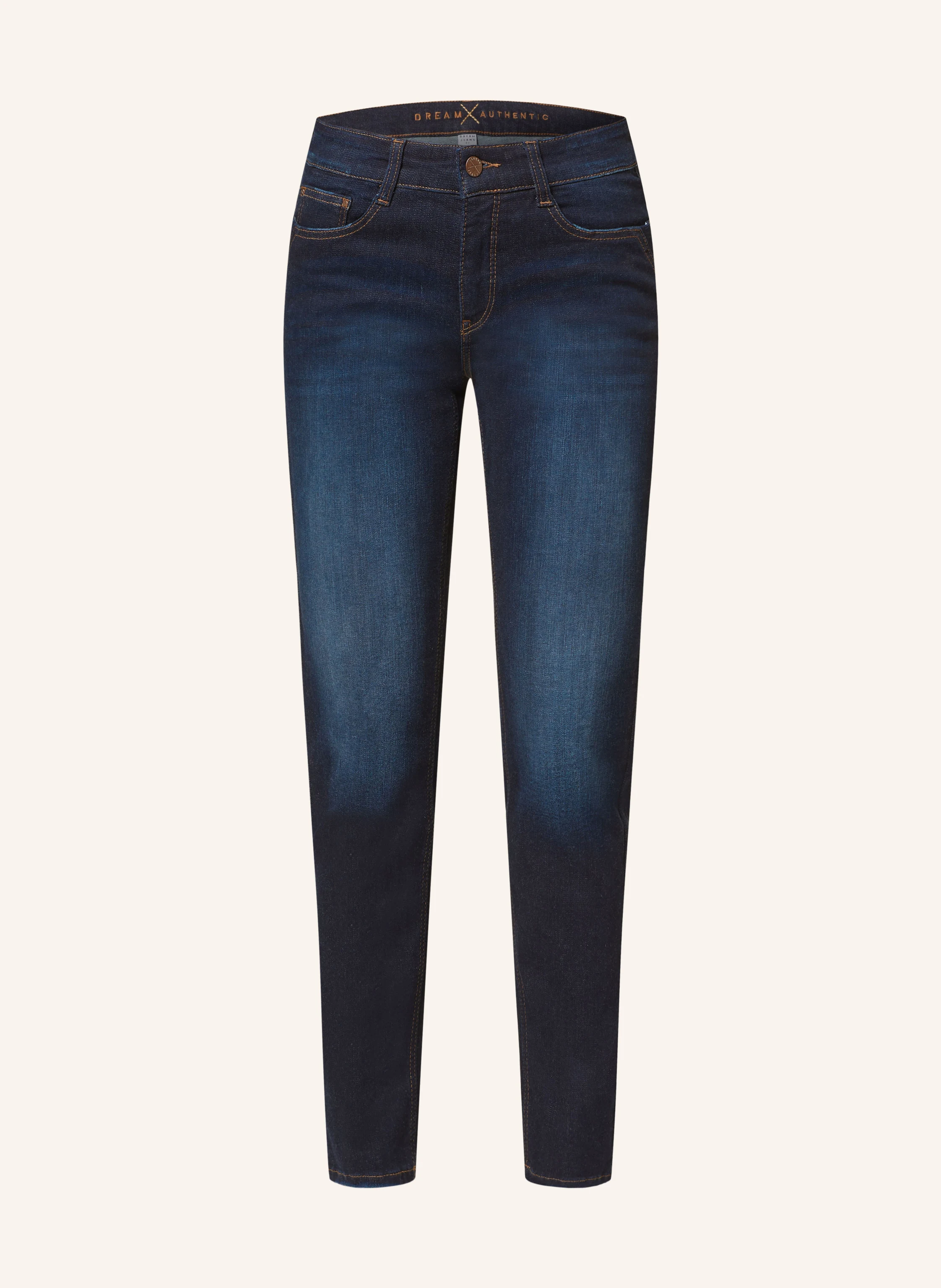 MAC Jeans DREAM with decorative gems in d817 fancy used wash