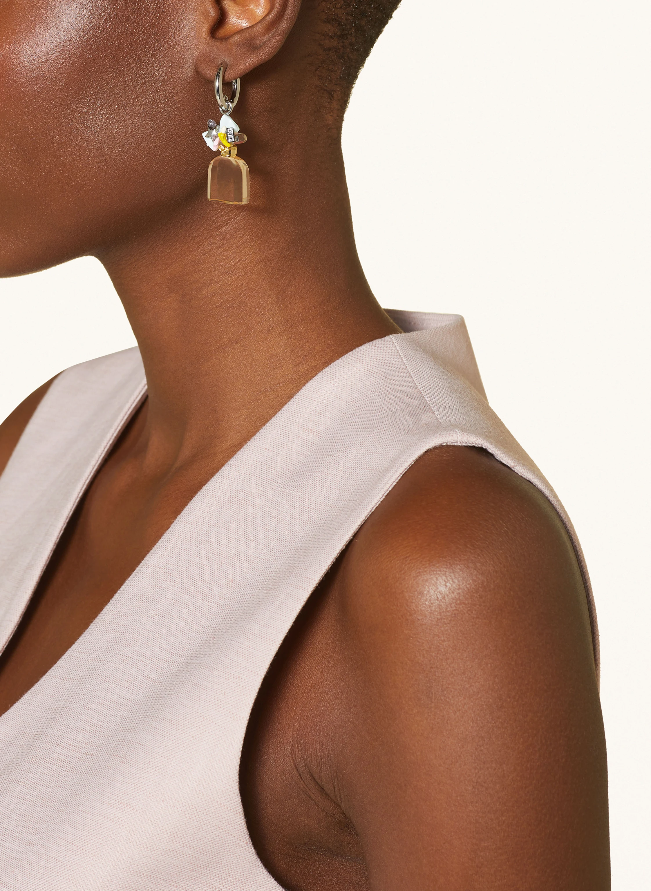 イヤリング Mini Icon Charm Earrings - Marc Jacobs - l - Gold Marc Jacobs The Sticker The Mini Icon Charm Earrings