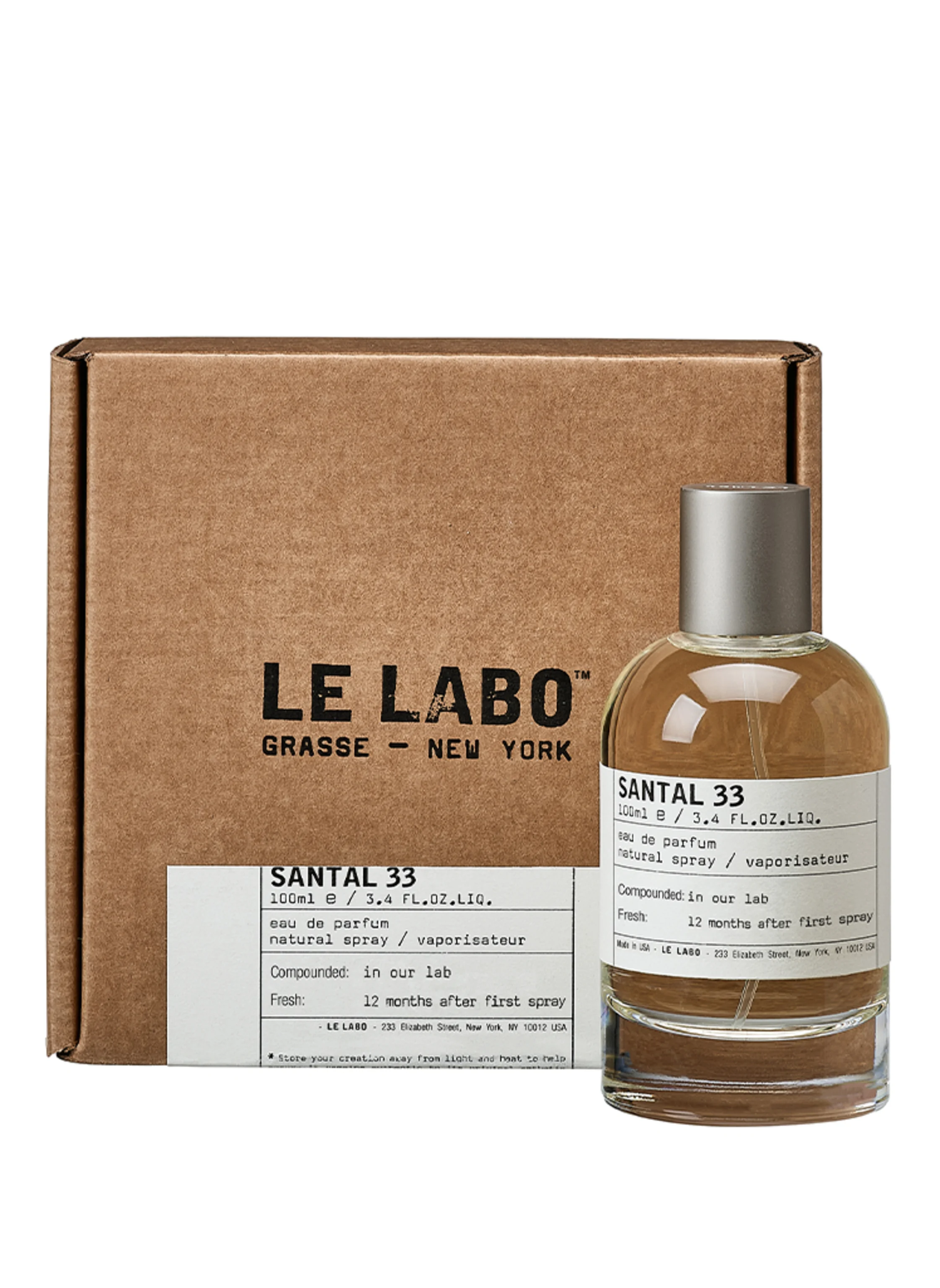 T　LE LABO SANTAL 33 LE LABO Santal 33 EDP Tester 100ML – ROOYAS