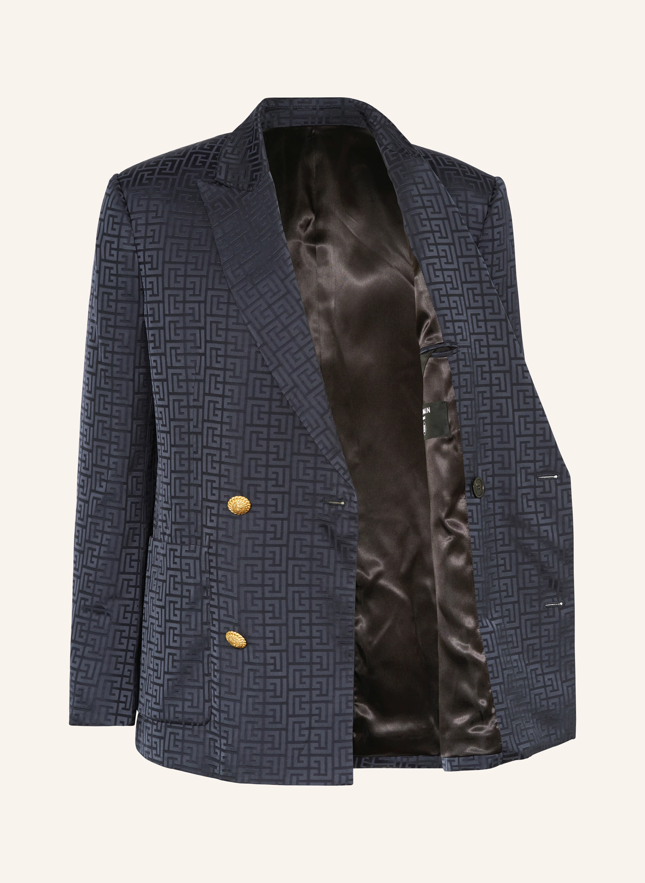 Suit Jacket Navy Balmain Blazer Vintage Pierre Balmain Navy 100