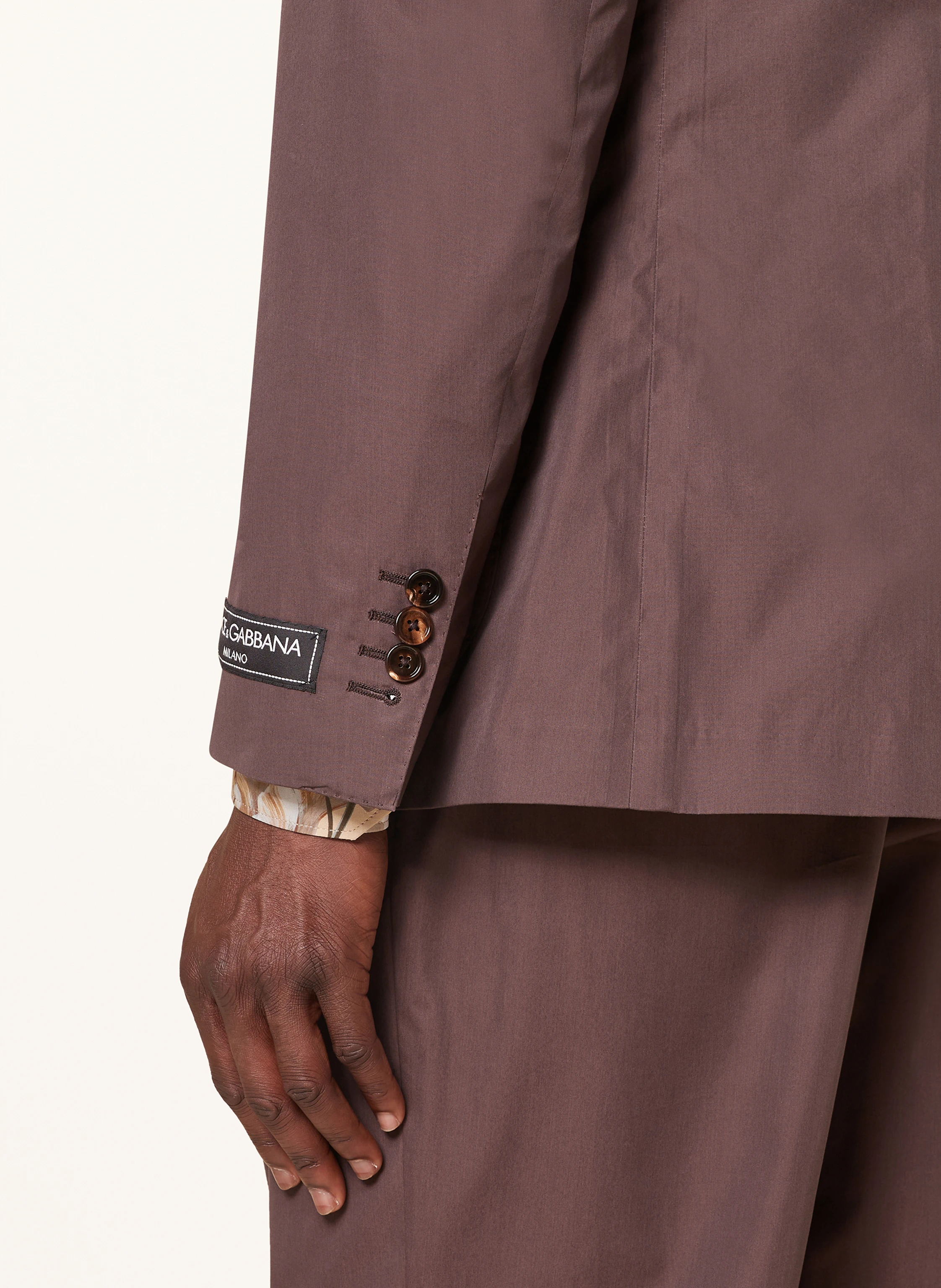 DOLCE & GABBANA Suit jacket regular portofino fit: M4015 COFFE BROWN