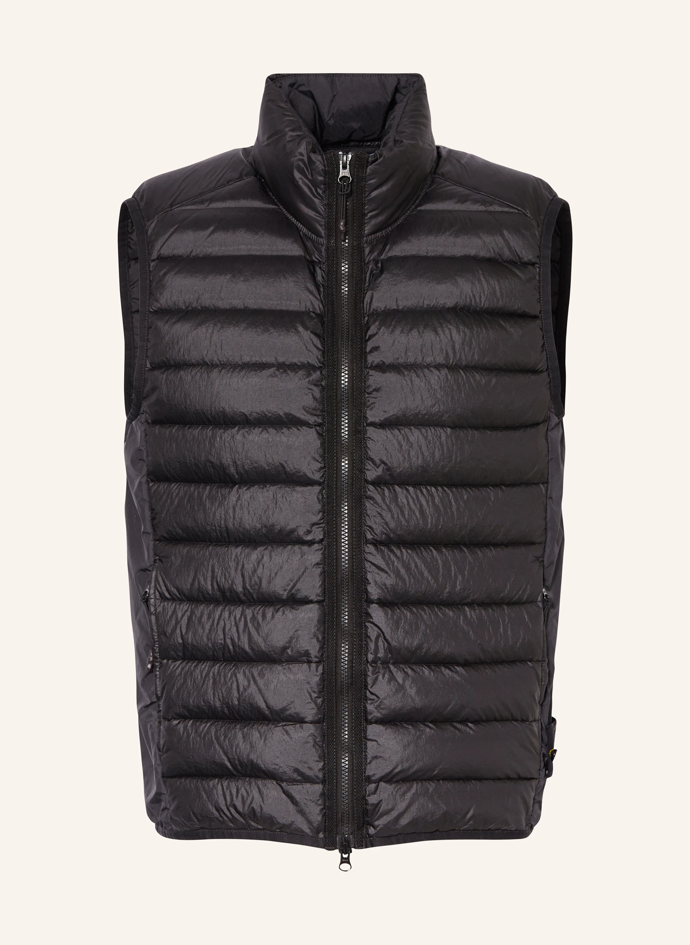 STONE ISLAND Daunenweste in schwarz