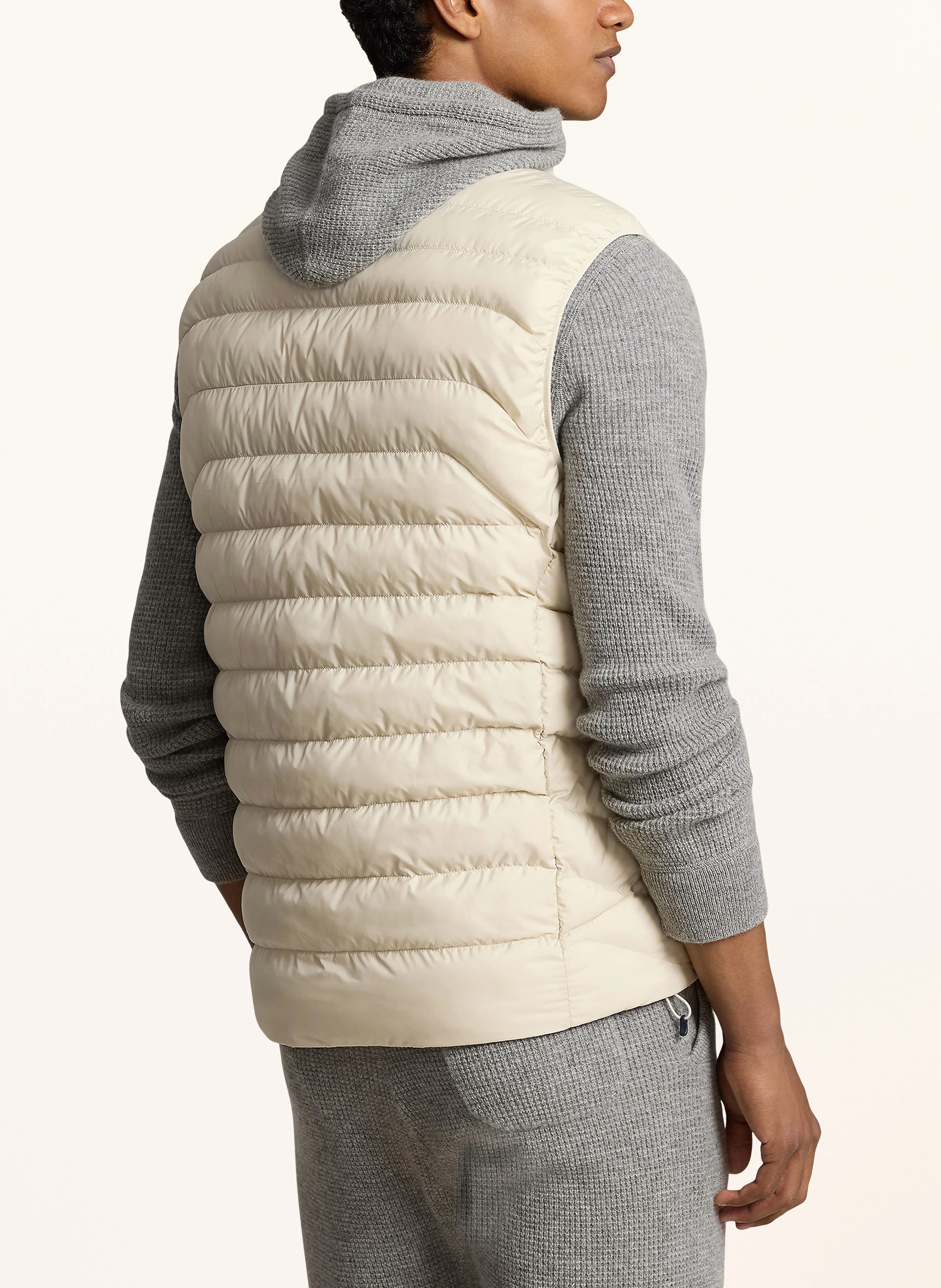POLO RALPH LAUREN Quilted vest: CREAM
