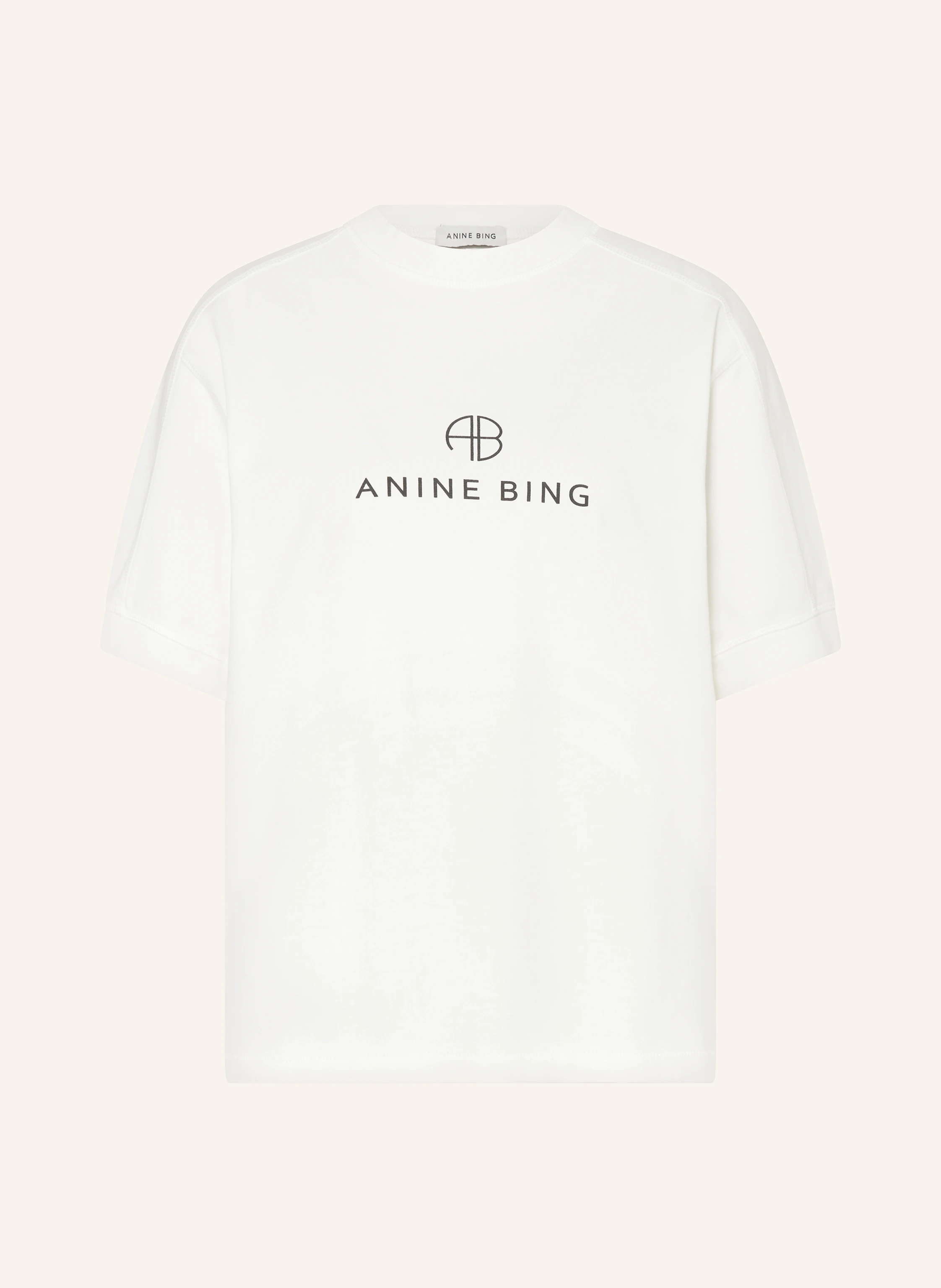 ANINE BING T-shirt JAYLIN in white