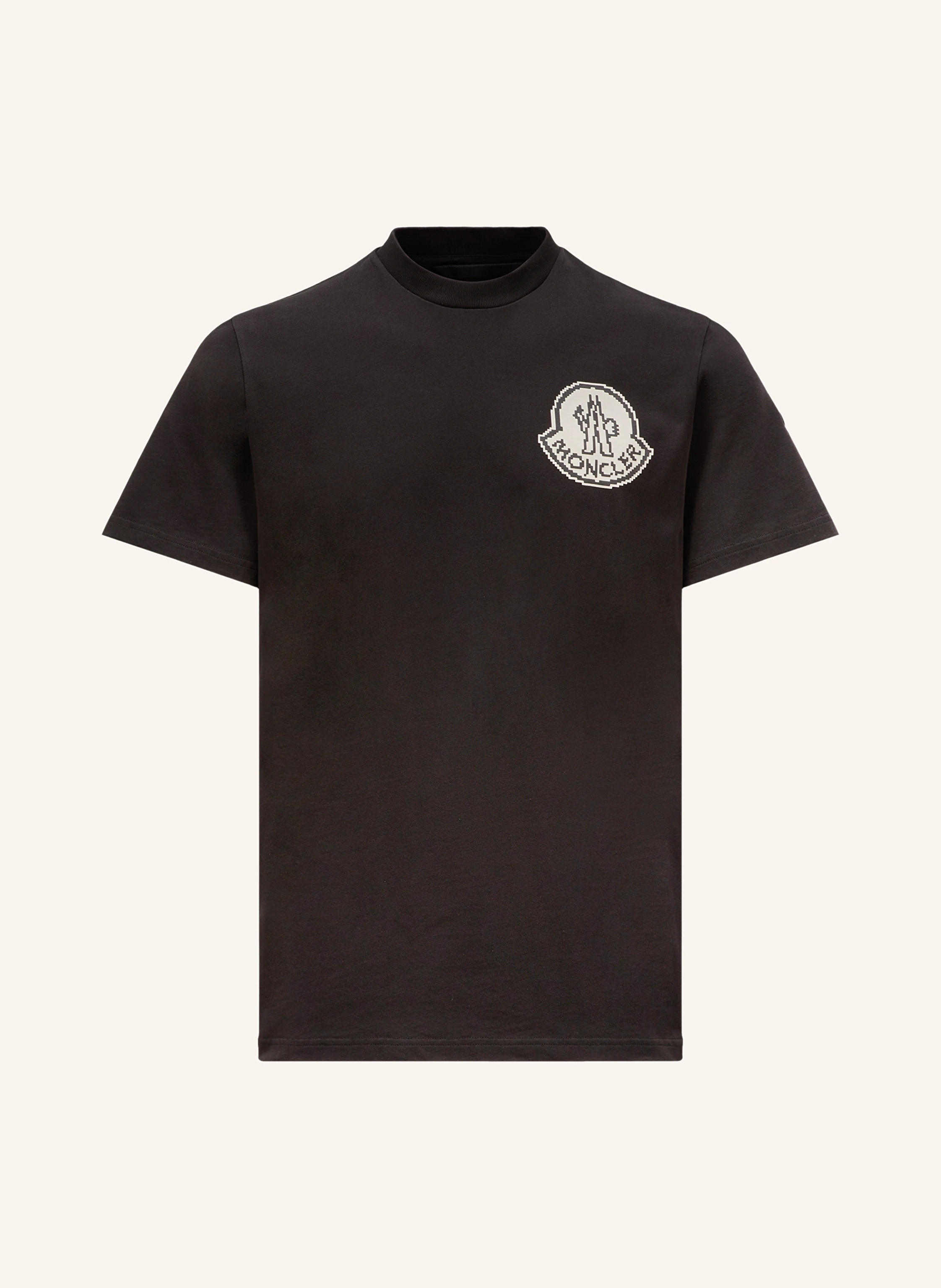 MONCLER ブラック Tシャツ ブラックロゴTシャツ - モンクレール - メンズ | WE IN STYLE