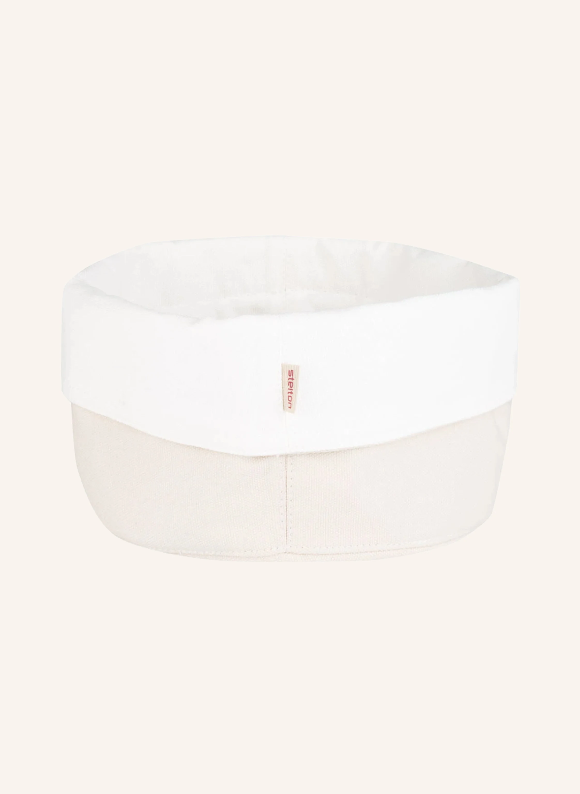 stelton Brottasche Durchmesser: 23 cm in sand/ weiss