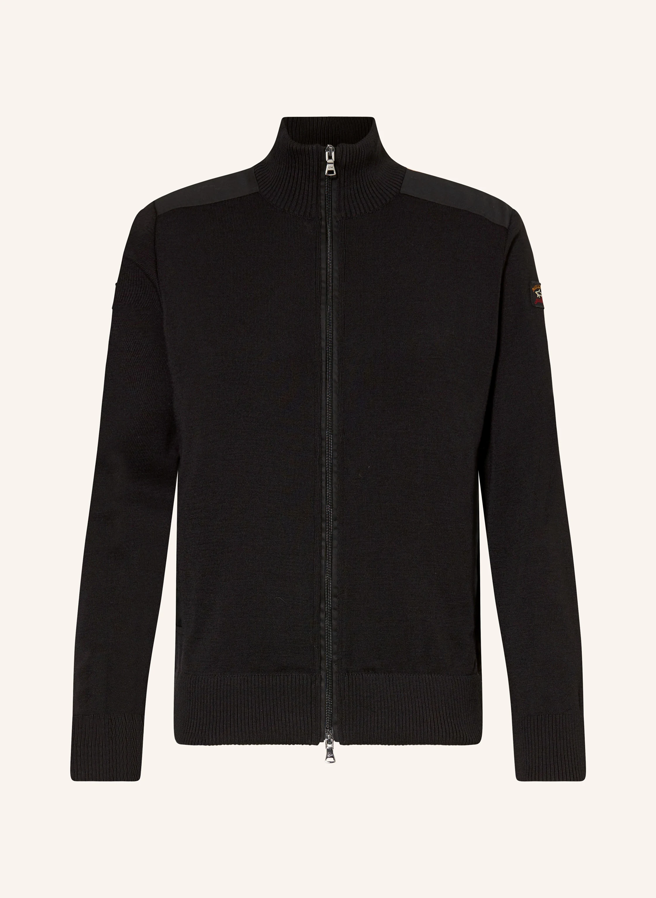 PAUL SHARK Strickjacke in schwarz