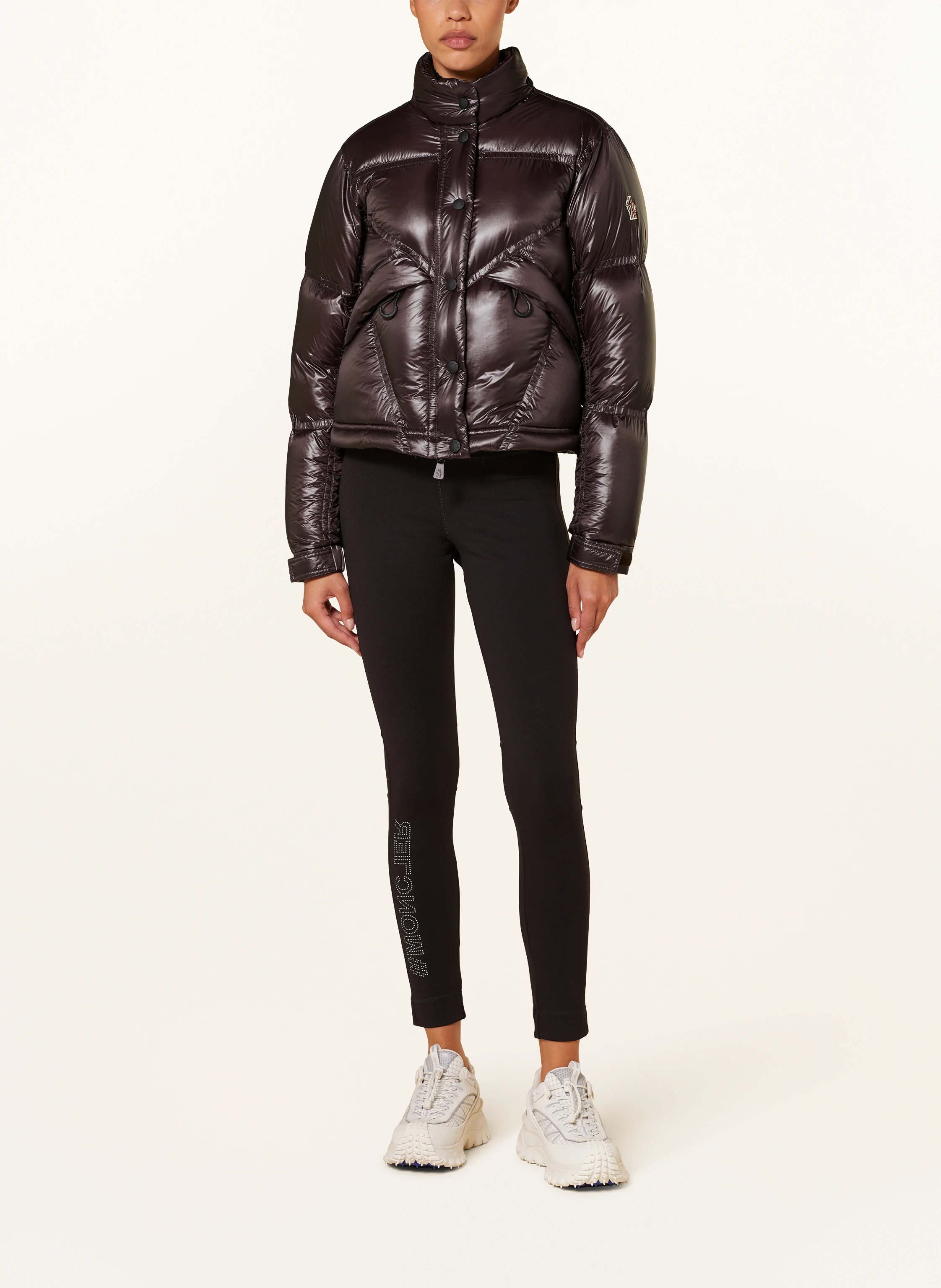 MONCLER GRENOBLE Krótka kurtka puchowa JULIER kolor fioletowy