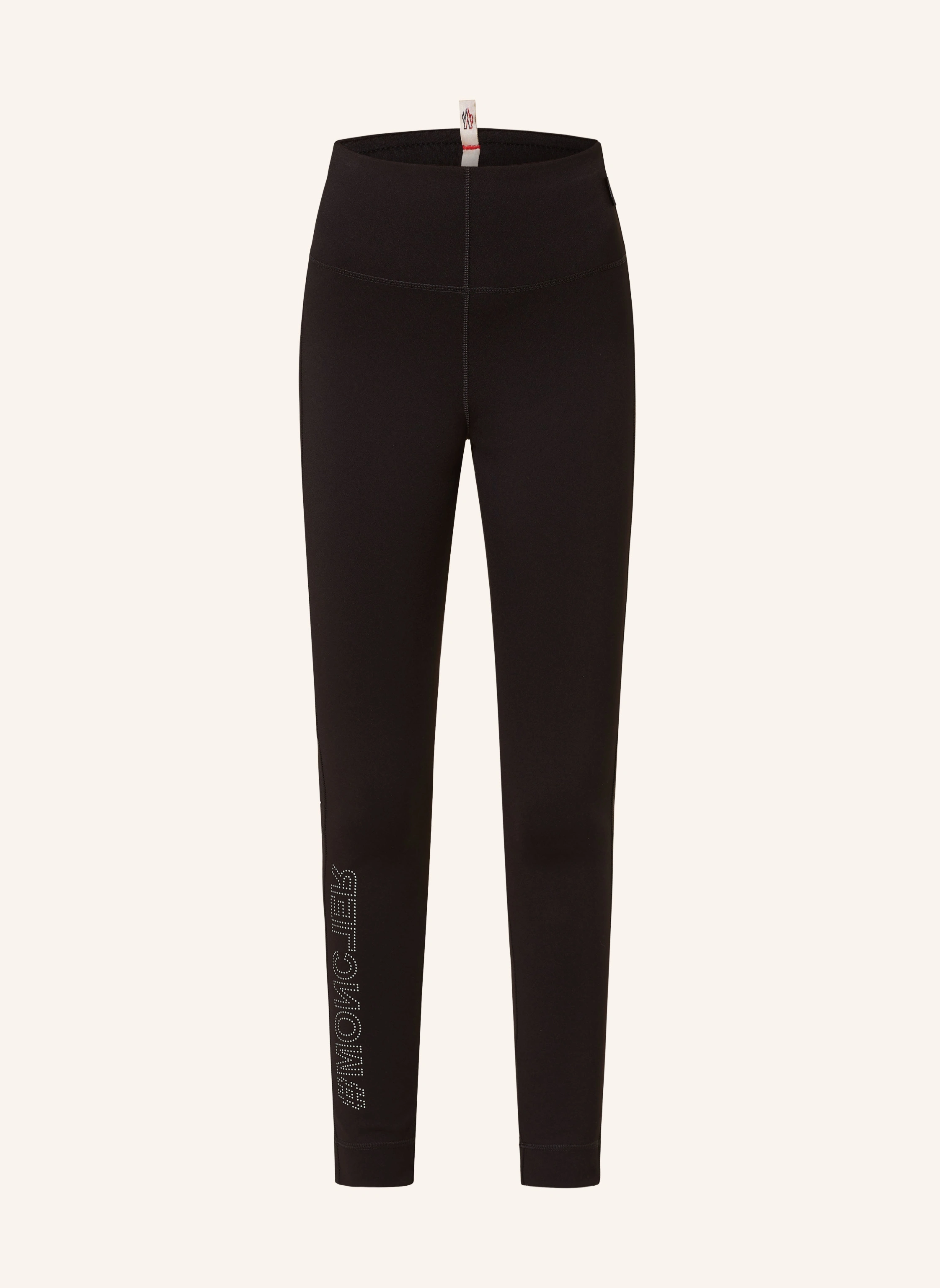 MONCLER GRENOBLE Leggings DAY-NAMIC in black